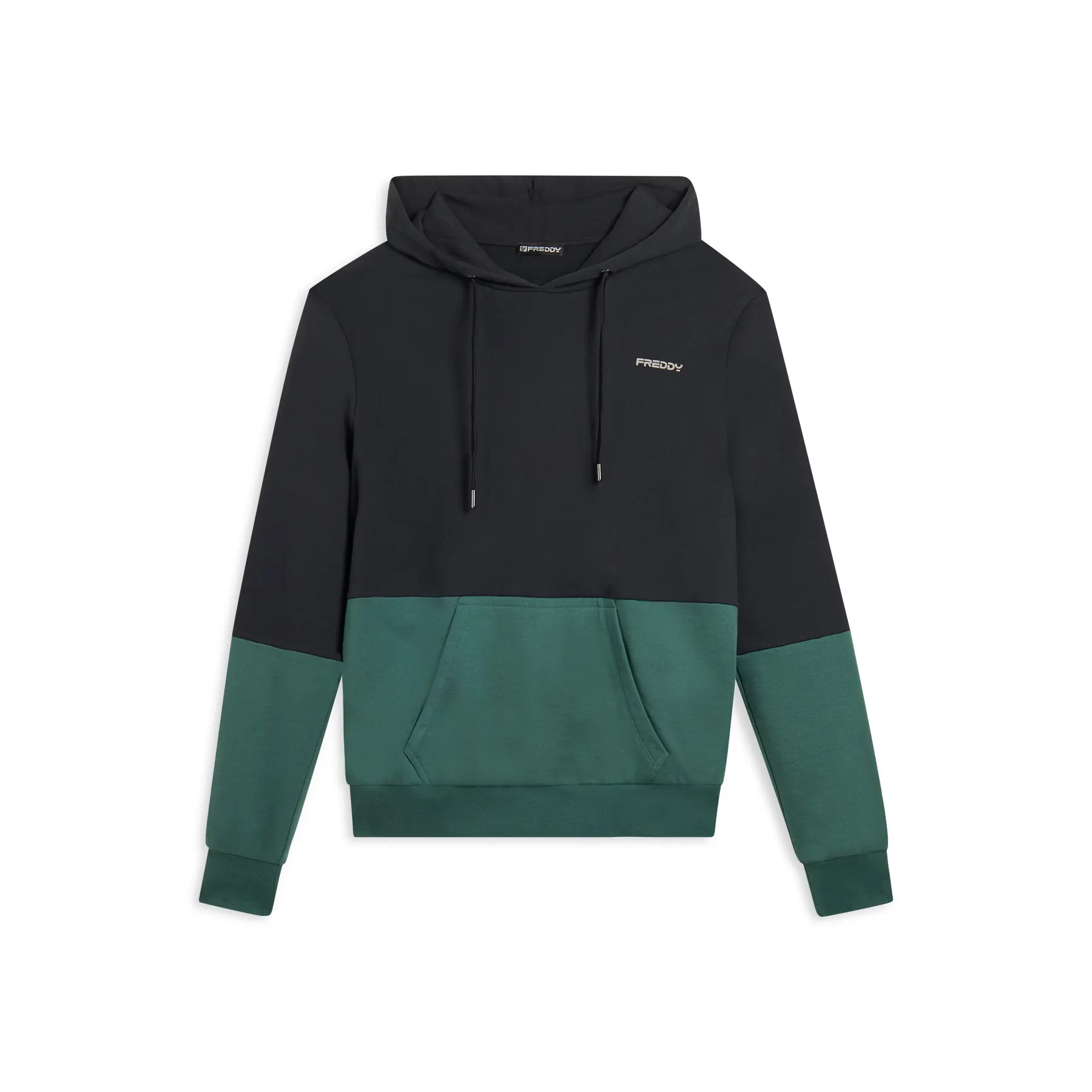 8034170776313 - Jersey-Hoodie mit farbigen Details Freddy