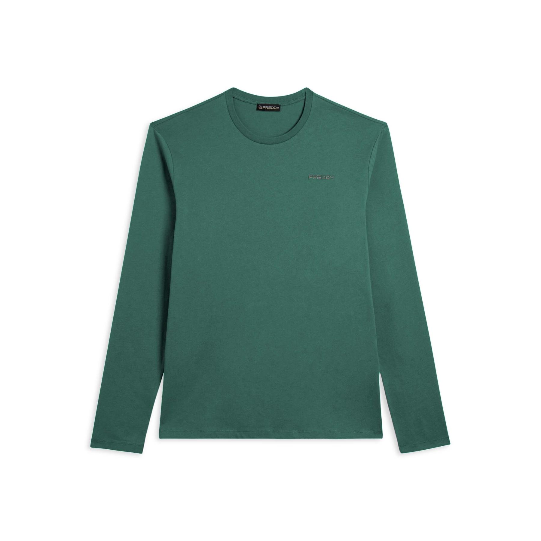 8034170811991 - Langarm-T-Shirt mit Logo auf der Brust Freddy