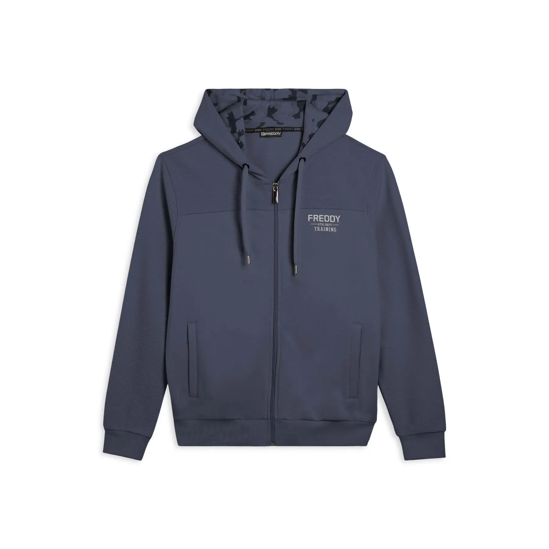 8034170814190 - Tarnungs Kapuzenpullover mit gestreiften Einsätzen Freddy