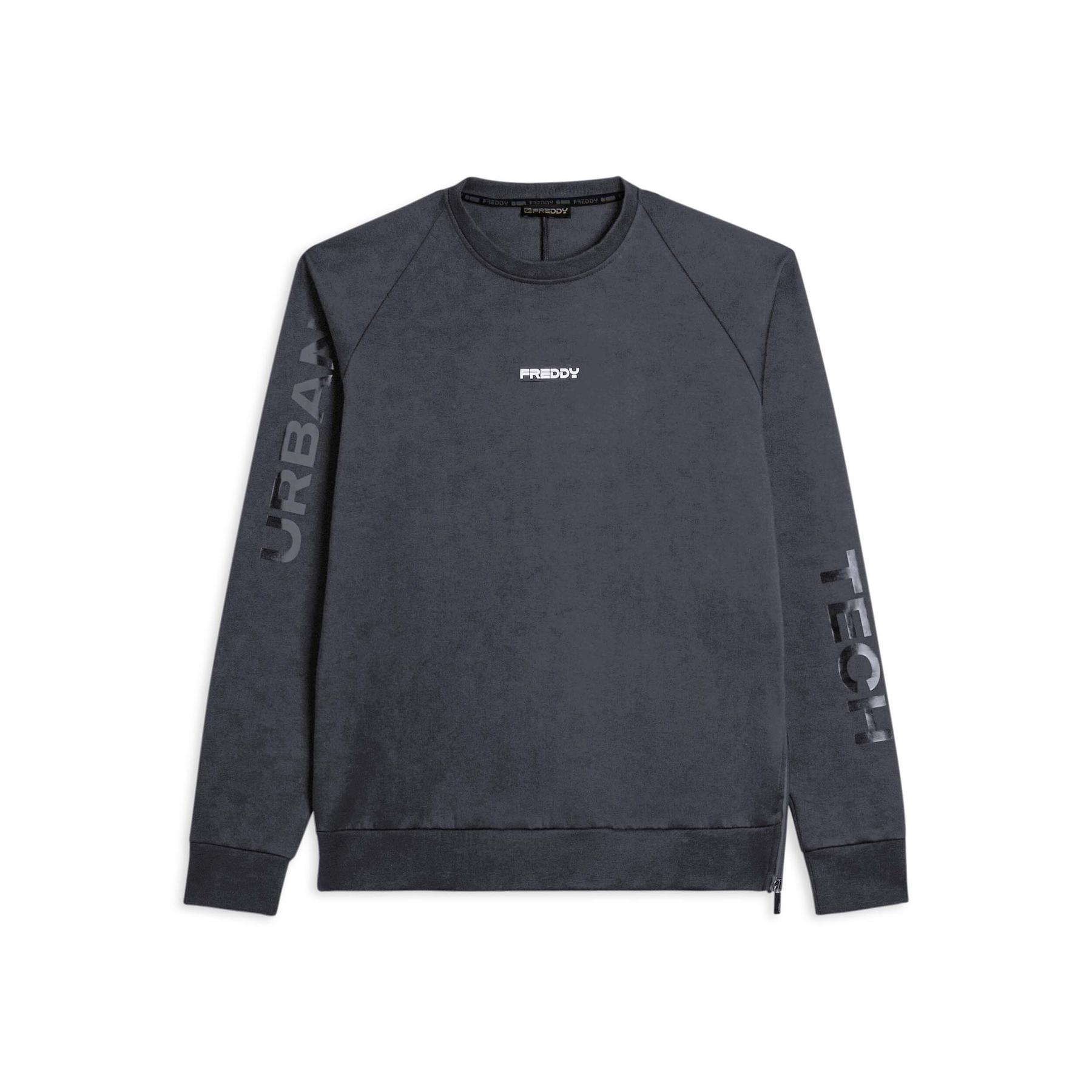 8034170816194 - Pullover mit Rundhalsausschnitt und seitlichem Reißverschluss Freddy