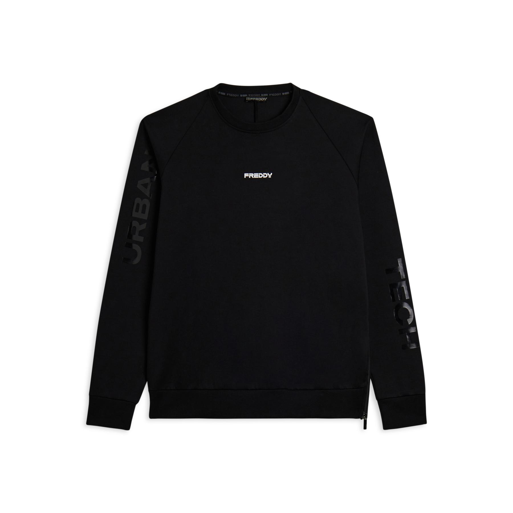 8034170752379 - Pullover mit Rundhalsausschnitt und seitlichem Reißverschluss Freddy