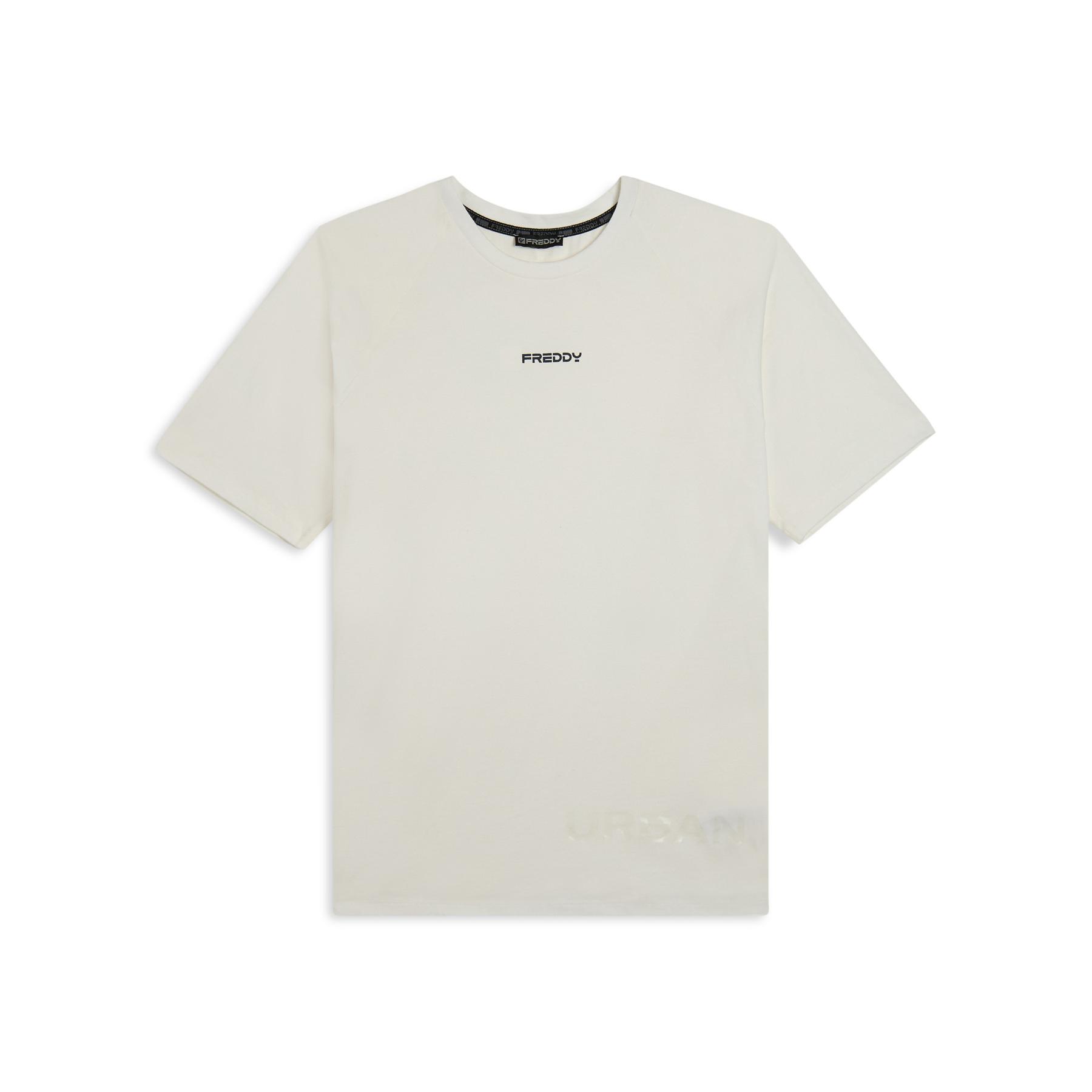 8034170764167 - Slim-Fit T-Shirt mit glänzendem Druck auf der Vorderseite Freddy