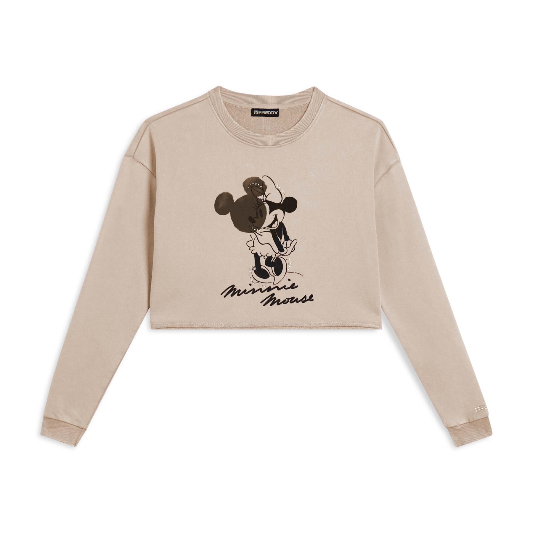 8034170787029 - Kurzer Sweatshirt mit Grafiken für Damen Disney