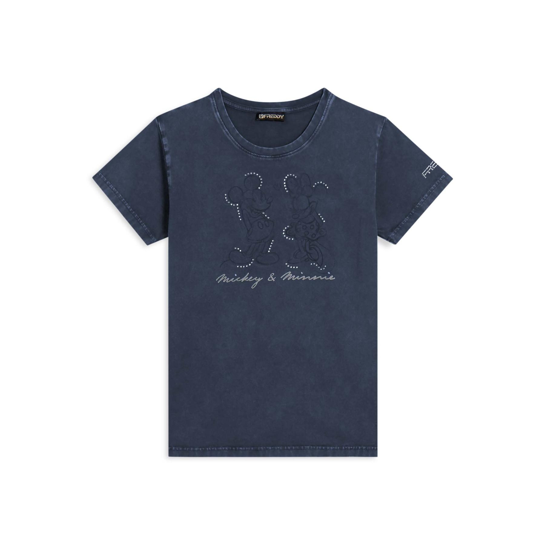 8034170788927 - Glitzer-T-Shirt für Damen Disney