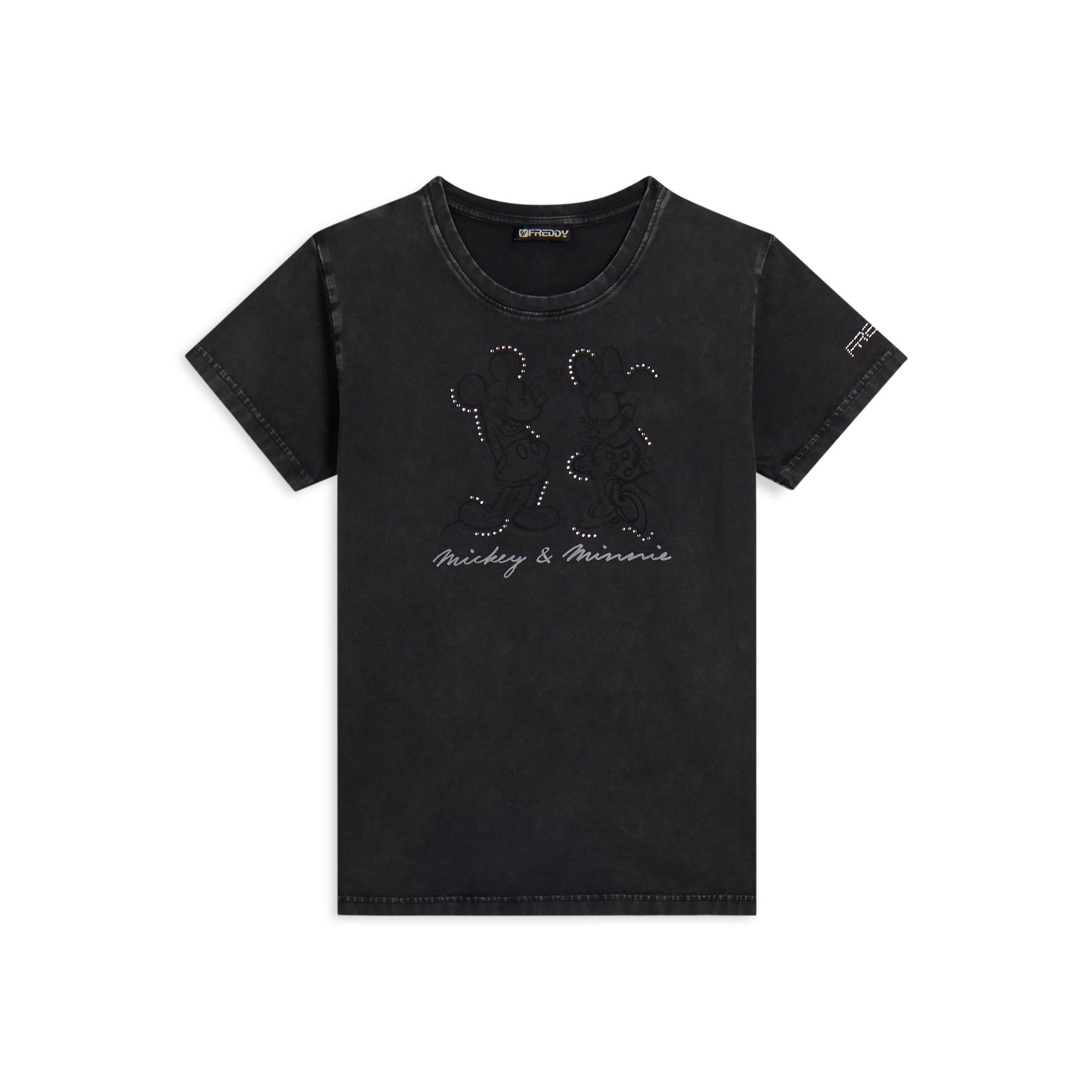 8034170789108 - Glitzer-T-Shirt für Damen Disney