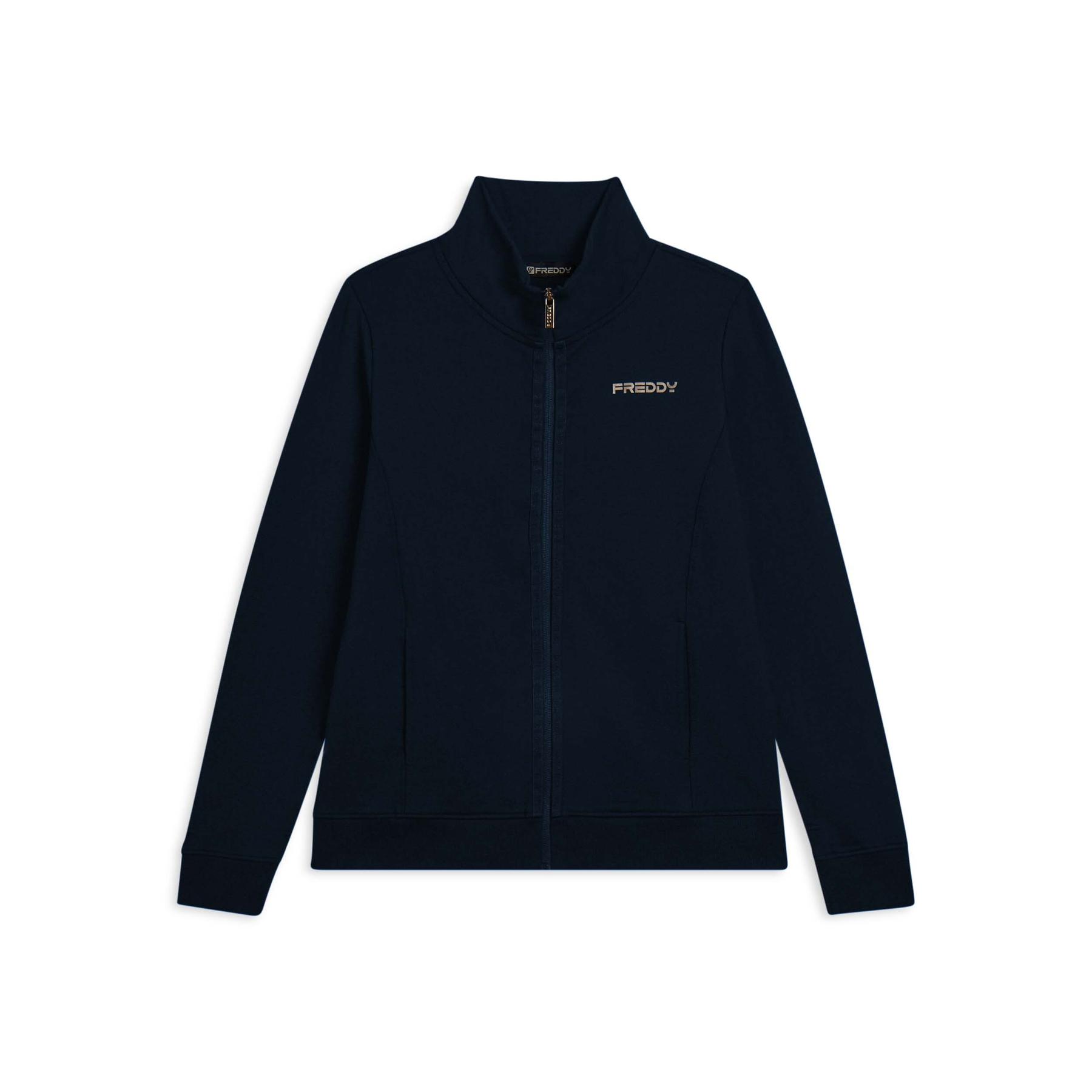 8034170721962 - Damen Hoodie mit Stehkragen Freddy