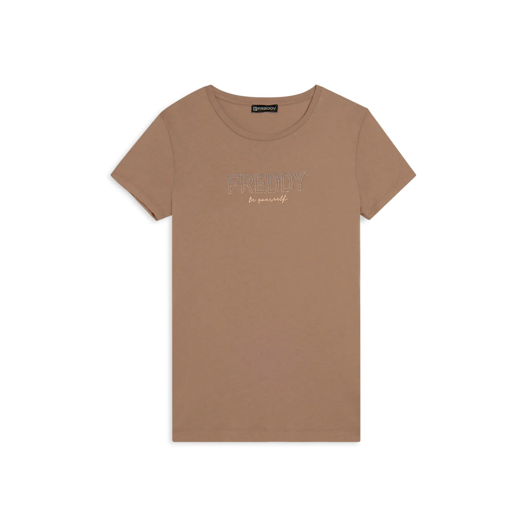 8034170262120 - T-Shirt mit mini seitlichen Schlitzen für Damen Freddy