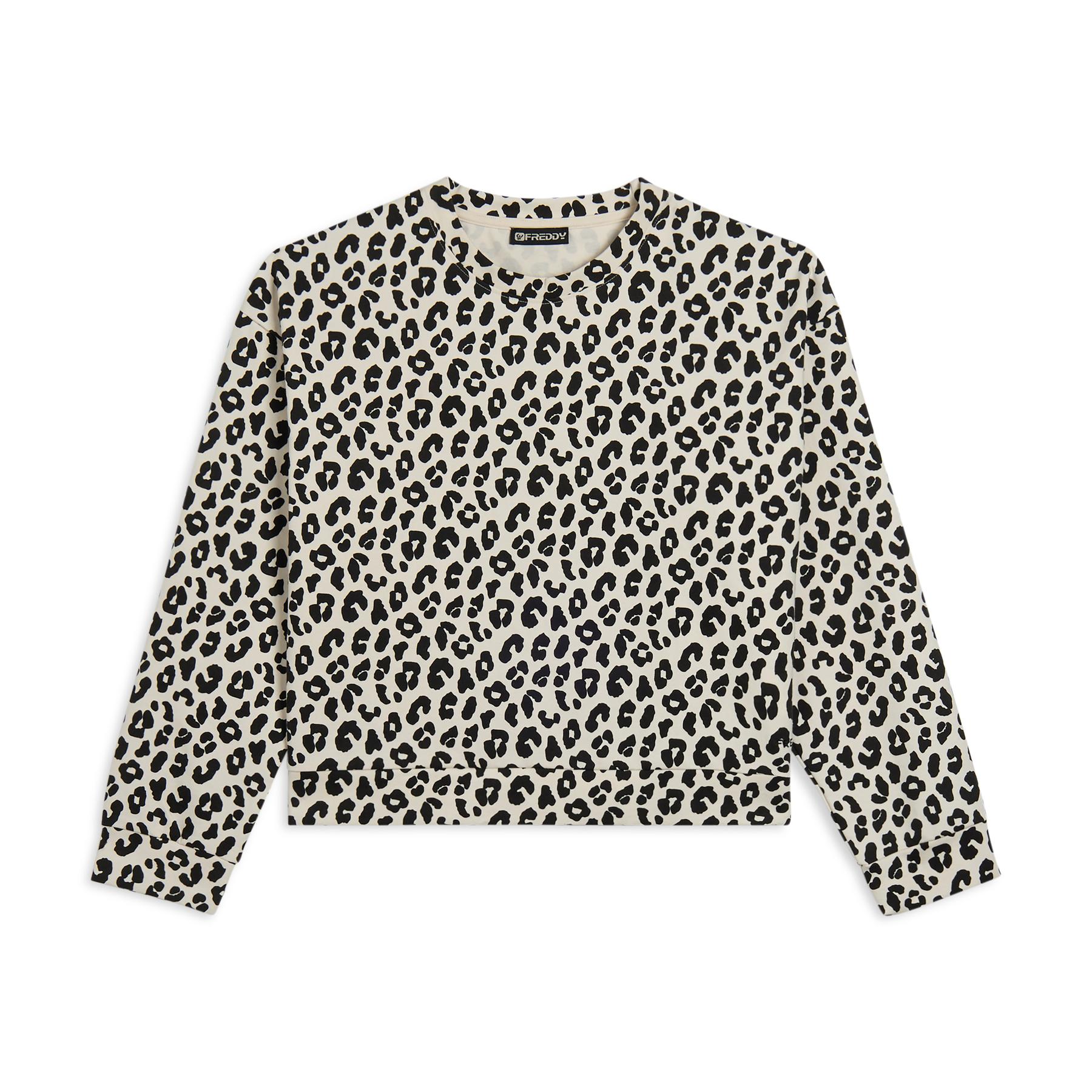 8034170259632 - Damen Sweatshirt mit Rundhalsausschnitt und Print Freddy