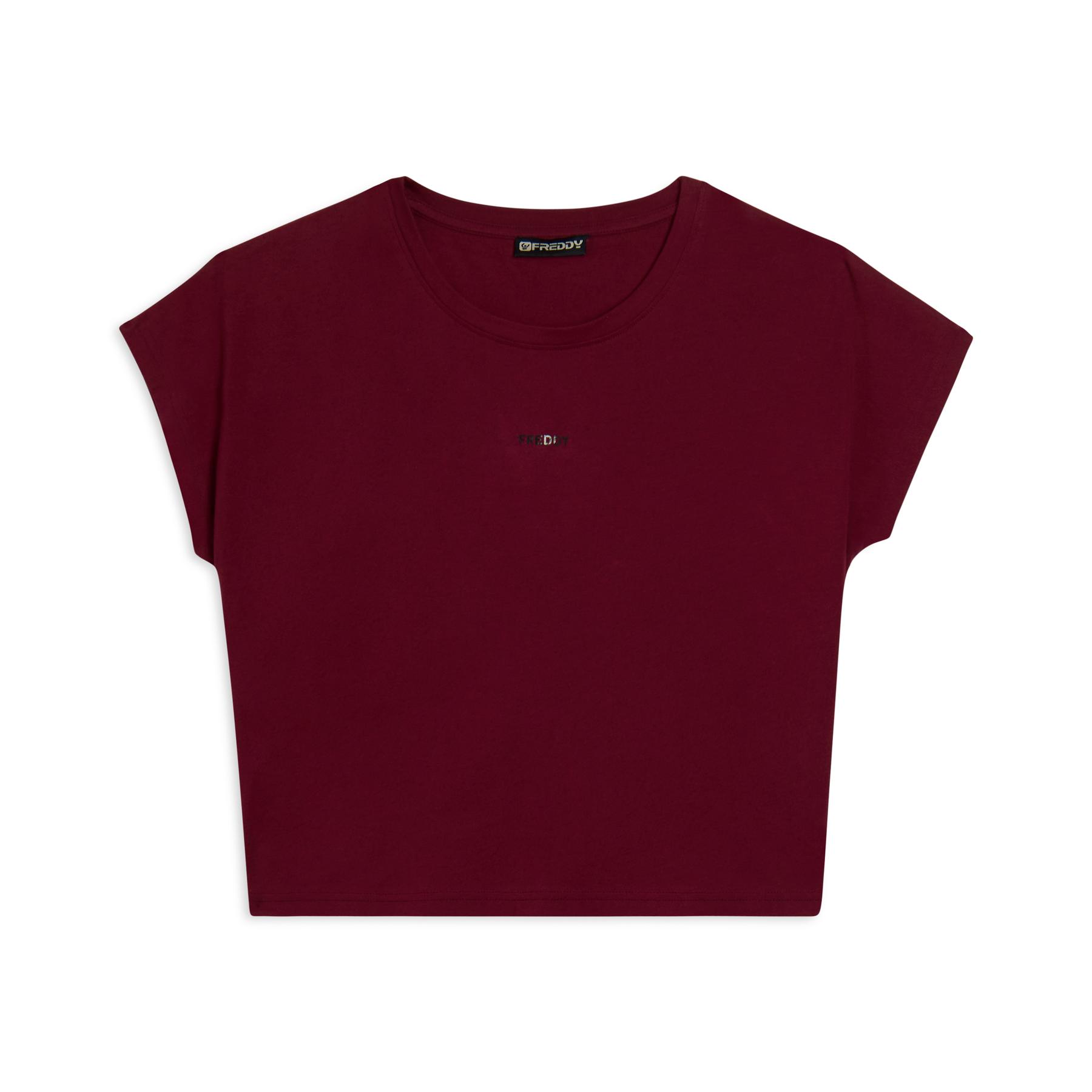 8034170260447 - Damen T-Shirt mit Aufdruck auf der Schulter Freddy