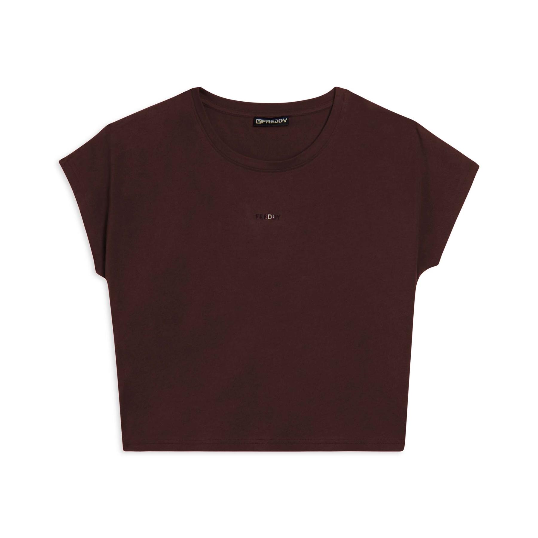 8034170800377 - Damen T-Shirt mit Aufdruck auf der Schulter Freddy