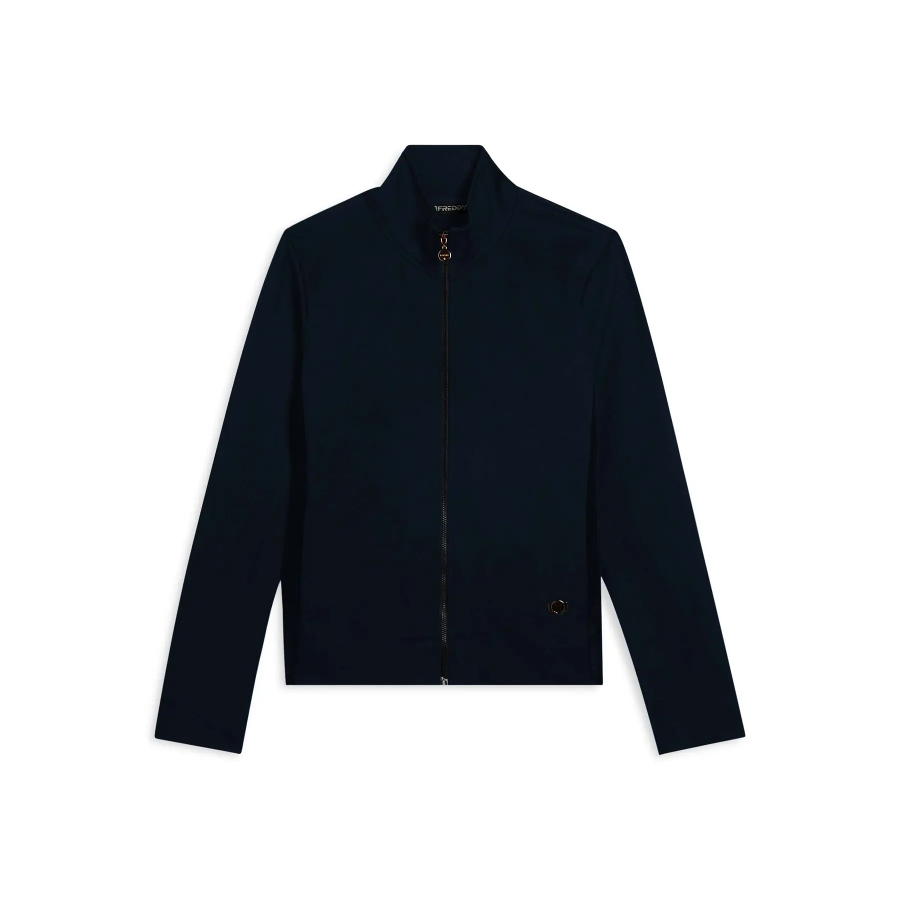 8034170727094 - Damen Sweatshirt aus Viskose mit dekorativen Chenille-Elementen Freddy