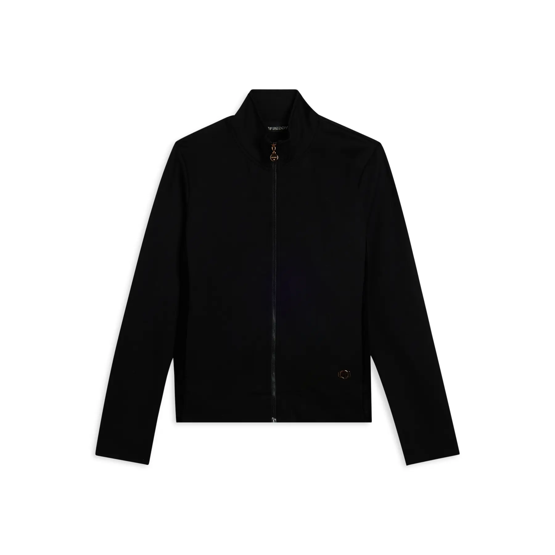 8034170188352 - Damen Sweatshirt aus Viskose mit dekorativen Chenille-Elementen Freddy