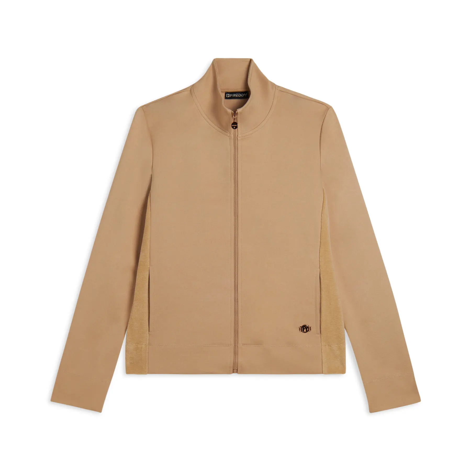 8034170188406 - Damen Sweatshirt aus Viskose mit dekorativen Chenille-Elementen Freddy