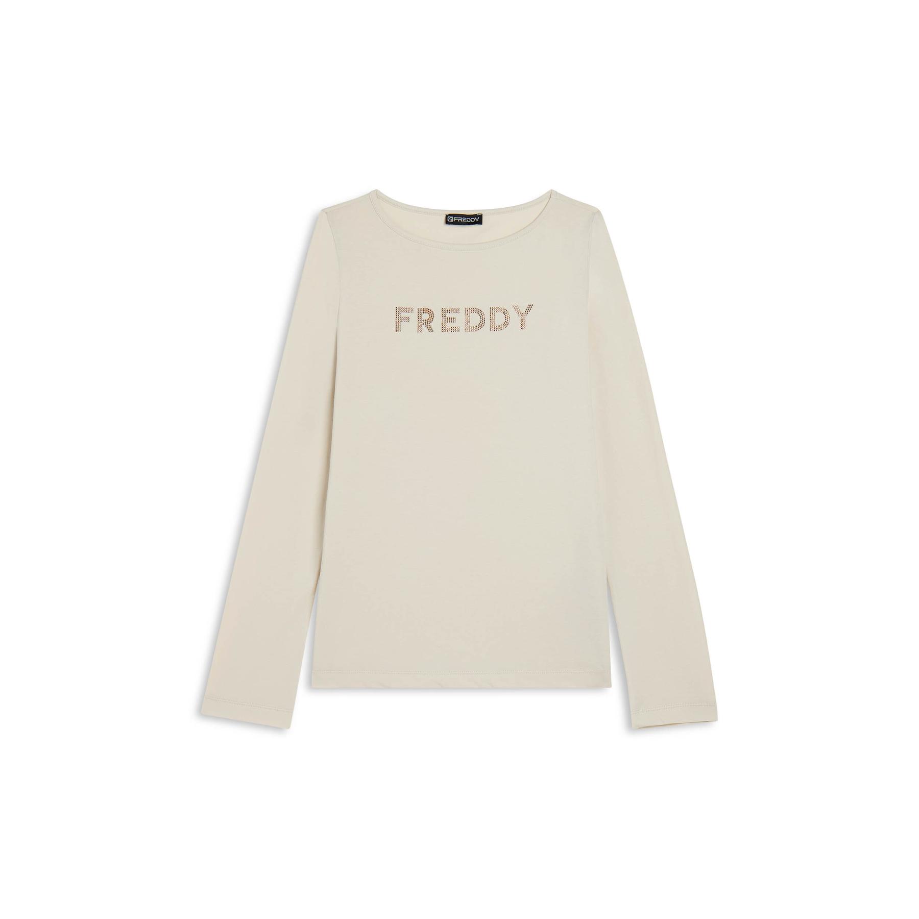 8034170727483 - Glitzer Langarm-T-Shirt für Damen Freddy