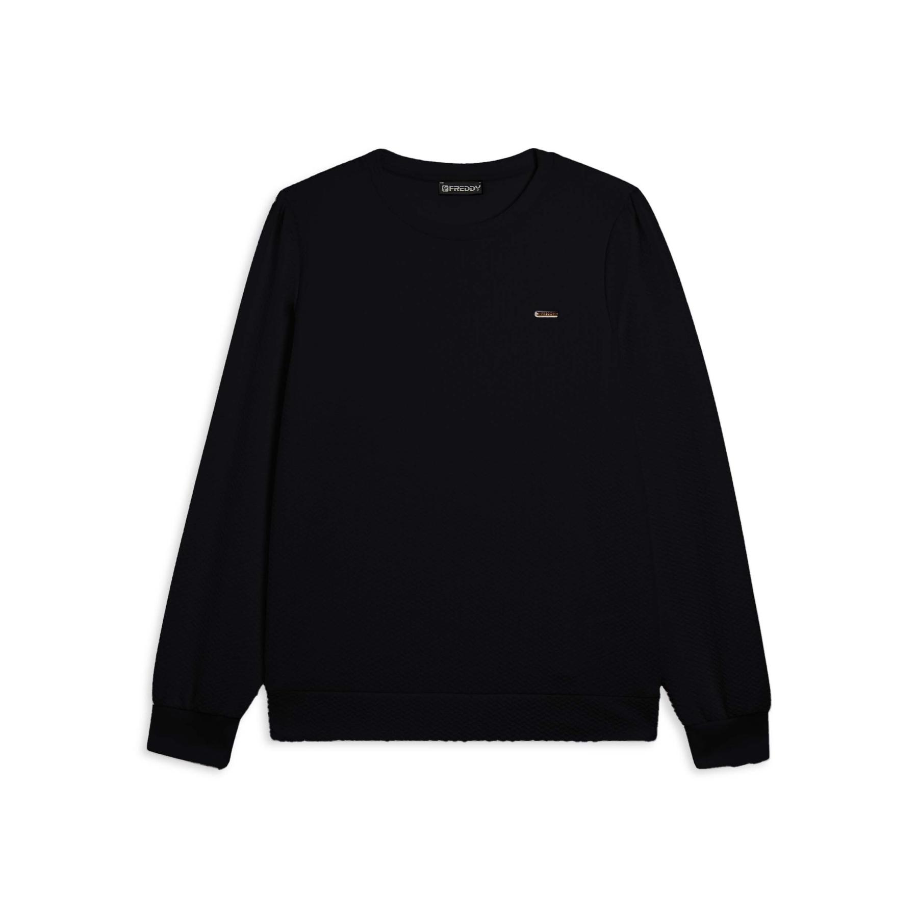 8034170736188 - Rundhalsausschnitt Sweatshirt aus technischem Stoff Damen Freddy