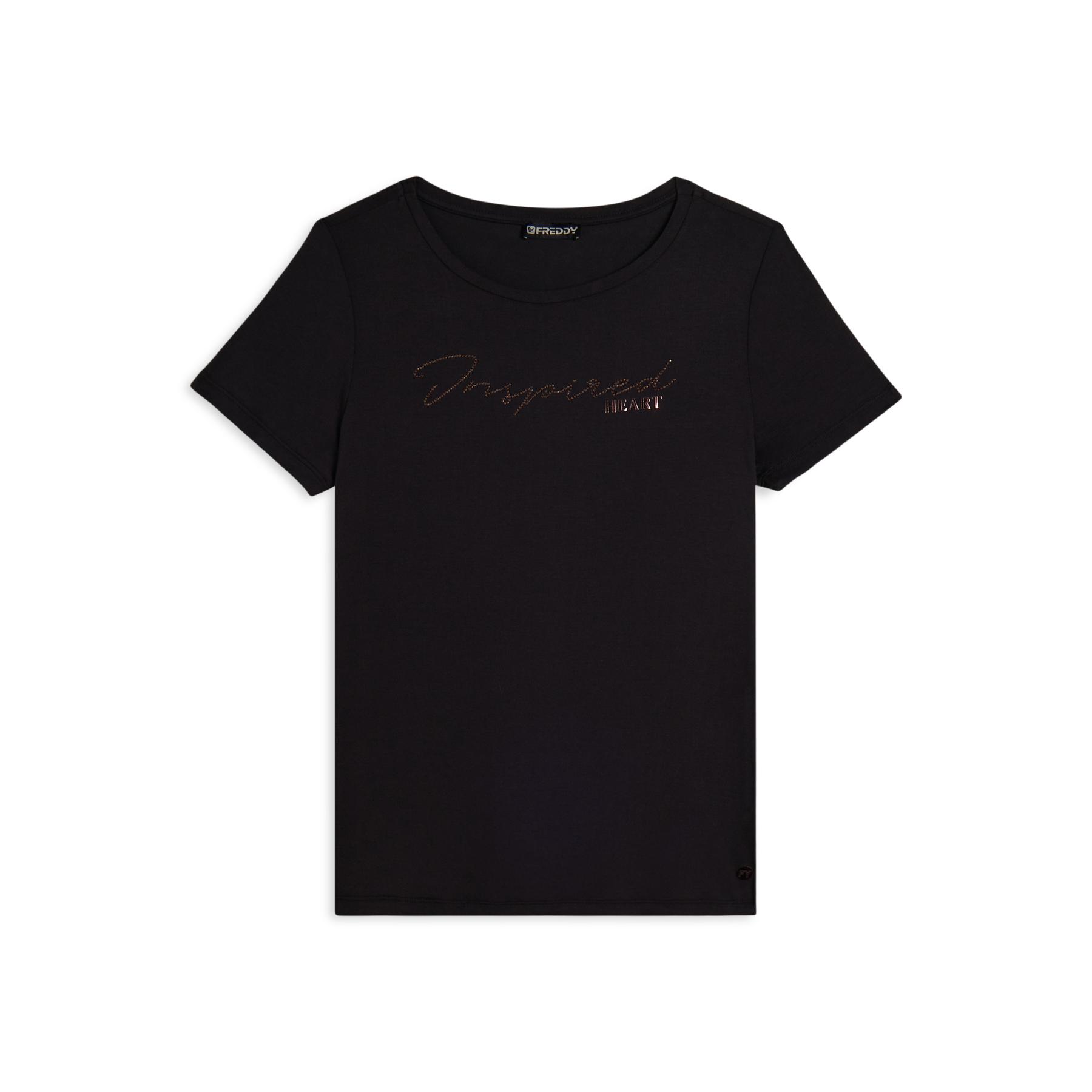 8034170204267 - Glitzer-T-Shirt für Frauen Freddy