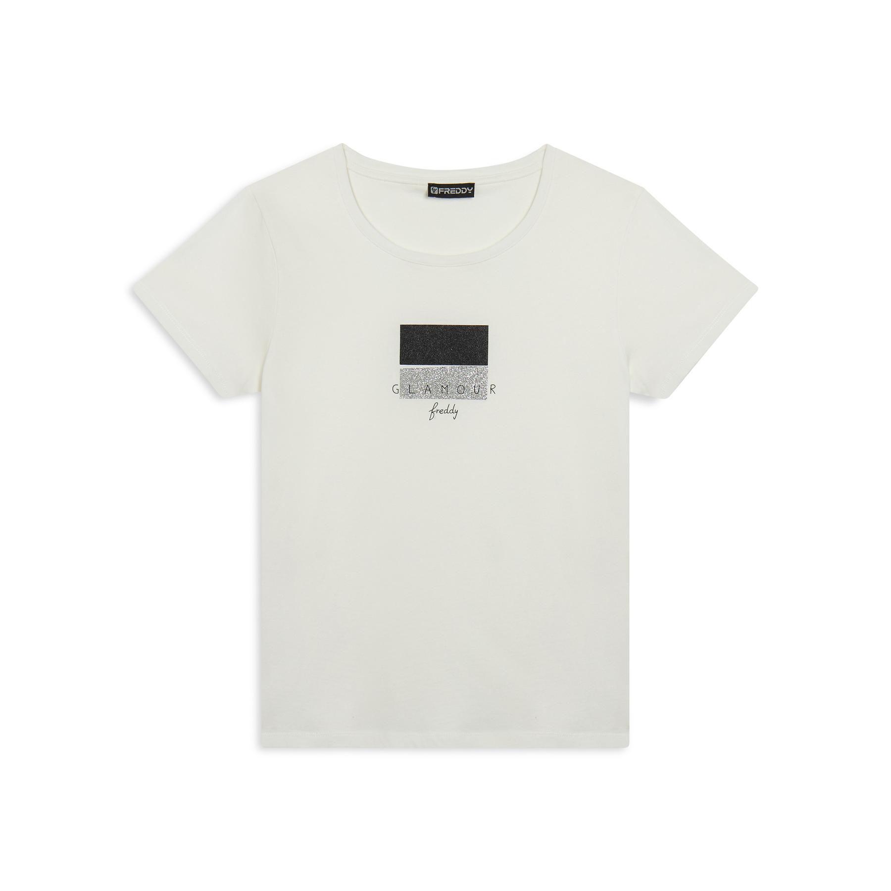 8034170158386 - T-Shirt mit Paspelierung für Damen Glamour