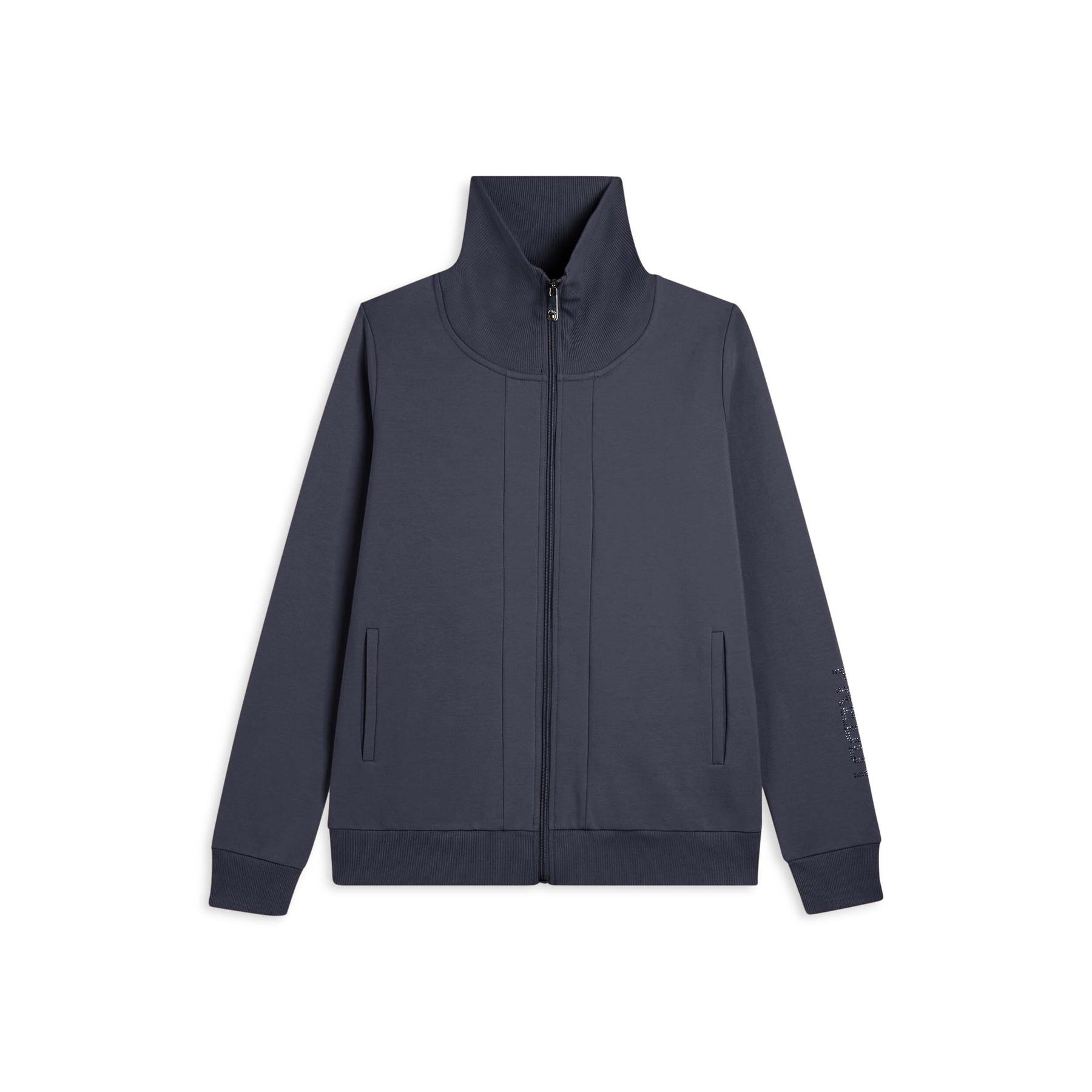 8034170712991 - Damen Sweatshirt mit umklappbarem Kragen Freddy