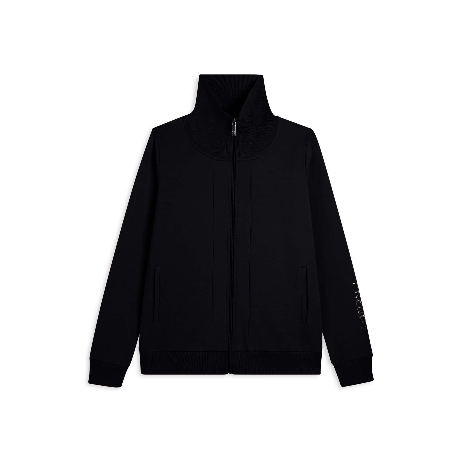 8034170713158 - Damen Sweatshirt mit umklappbarem Kragen Freddy