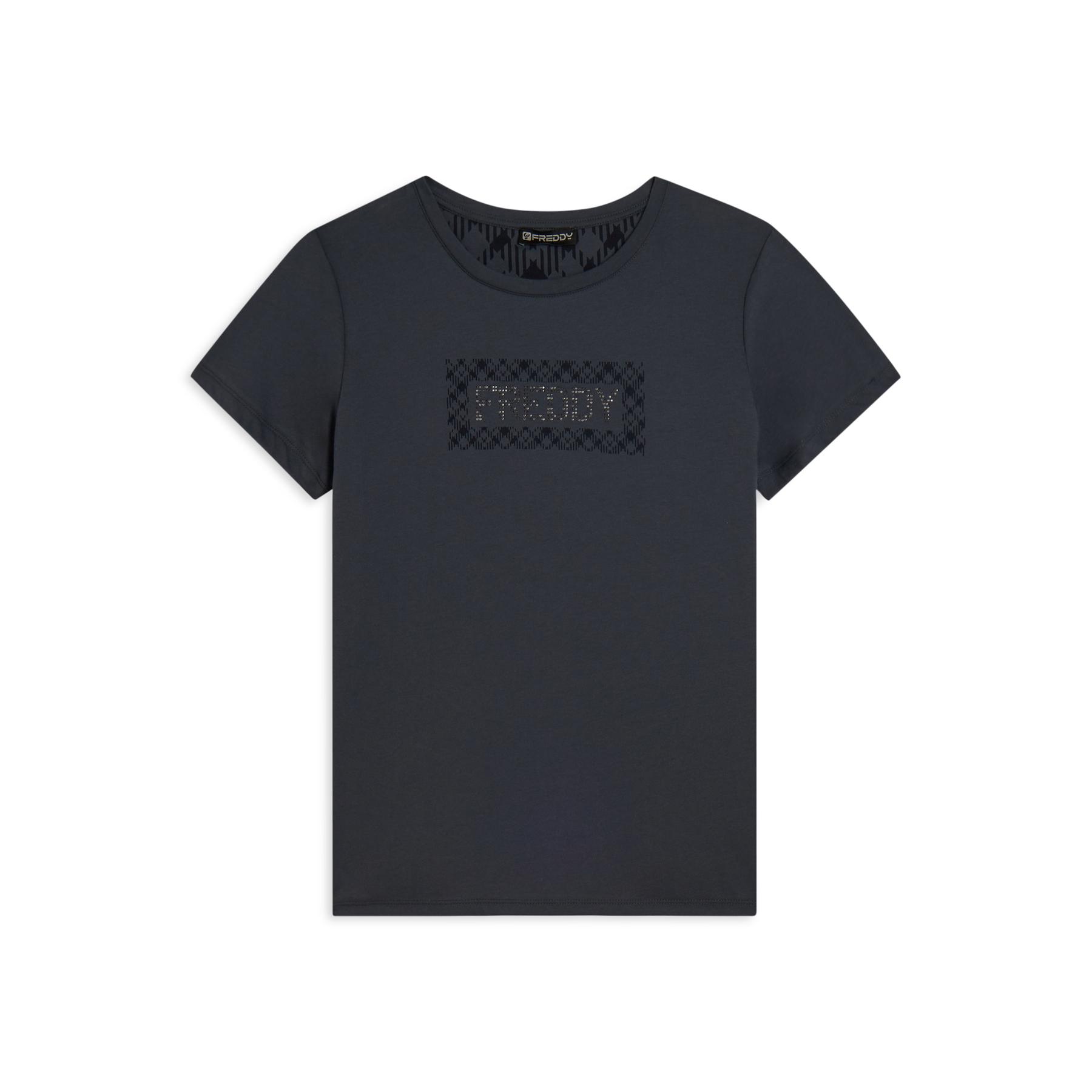 T-shirt con grafica geometrica donna