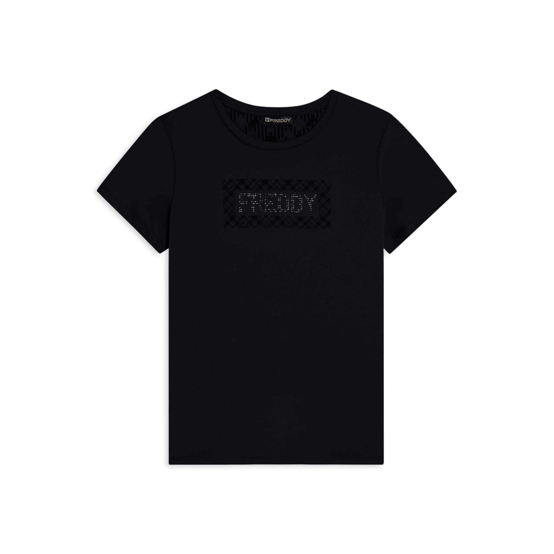 T-shirt con grafica geometrica donna