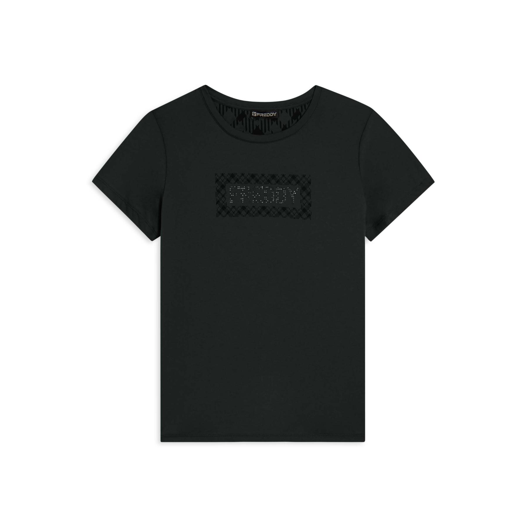 8034170711451 - T-Shirt mit geometrischen Grafiken für Frauen Freddy