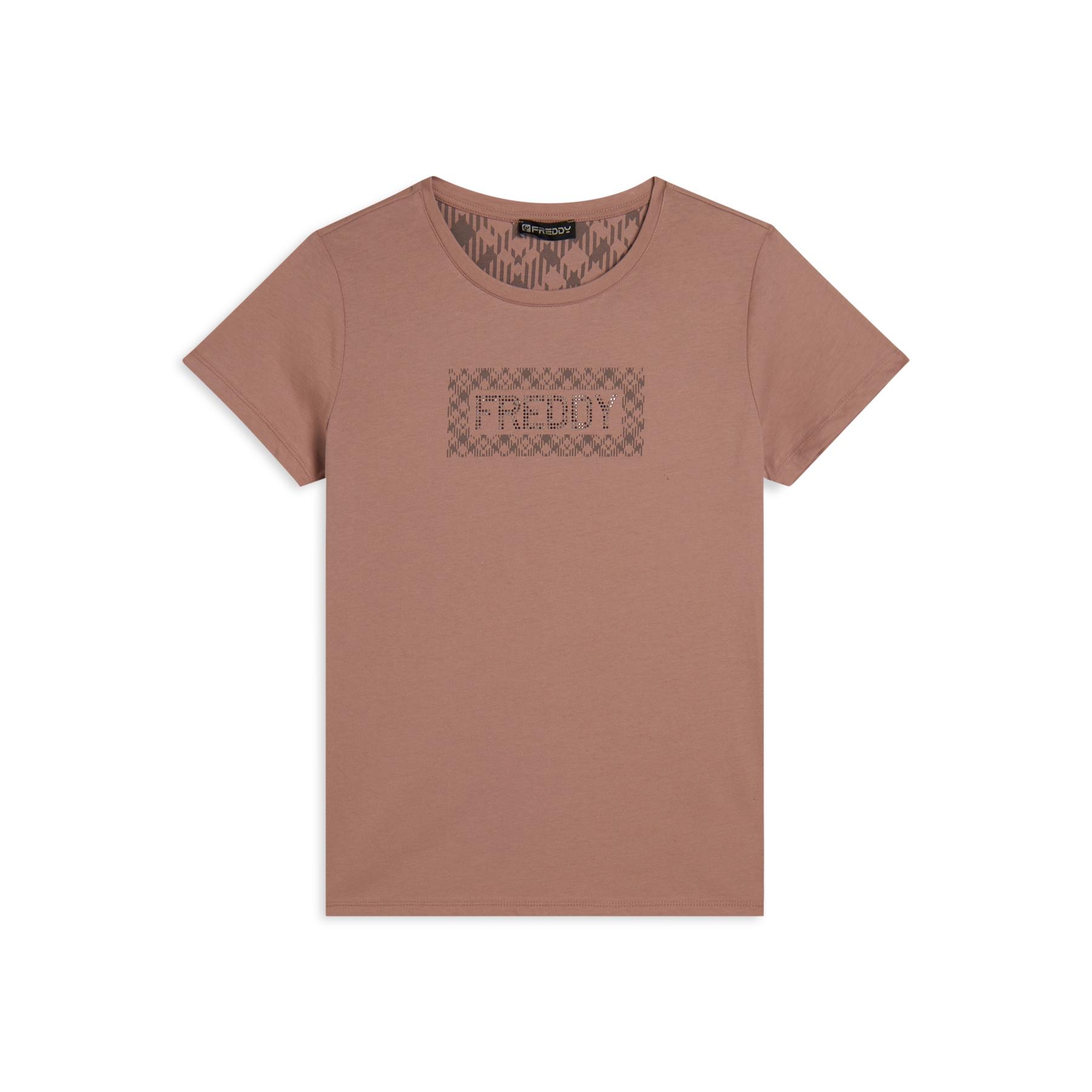 8034170159062 - T-Shirt mit geometrischen Grafiken für Frauen Freddy