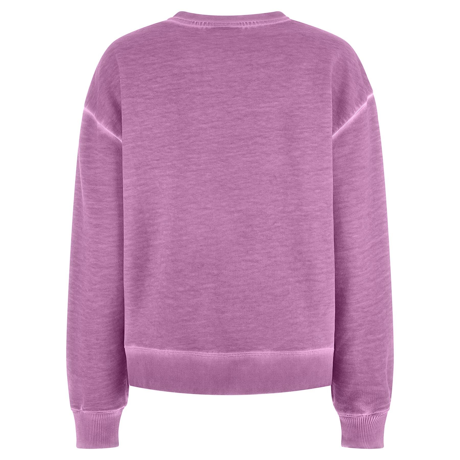 8058278696649 - Damen Rundhals Sweatshirt kalt gefärbt Freddy