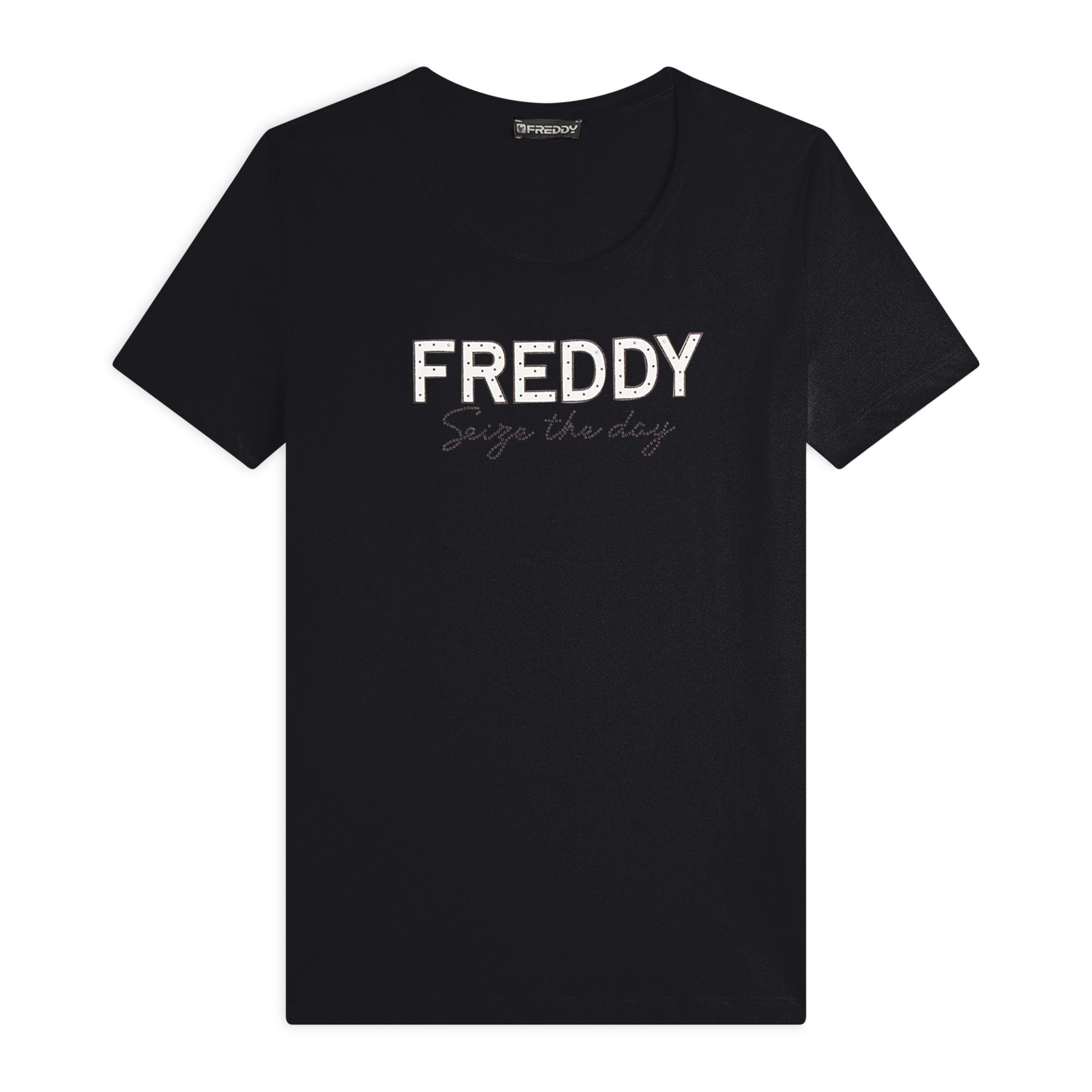8034170004324 - T-Shirt mit Logo aus Jersey für Frauen Freddy