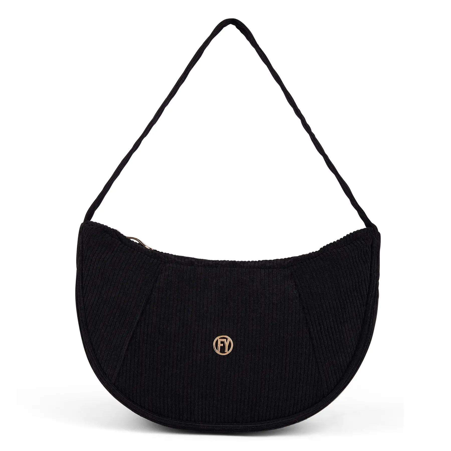 8034170762521 - Gerippte Baumwoll-Slingtasche mit Logo für Frauen Freddy