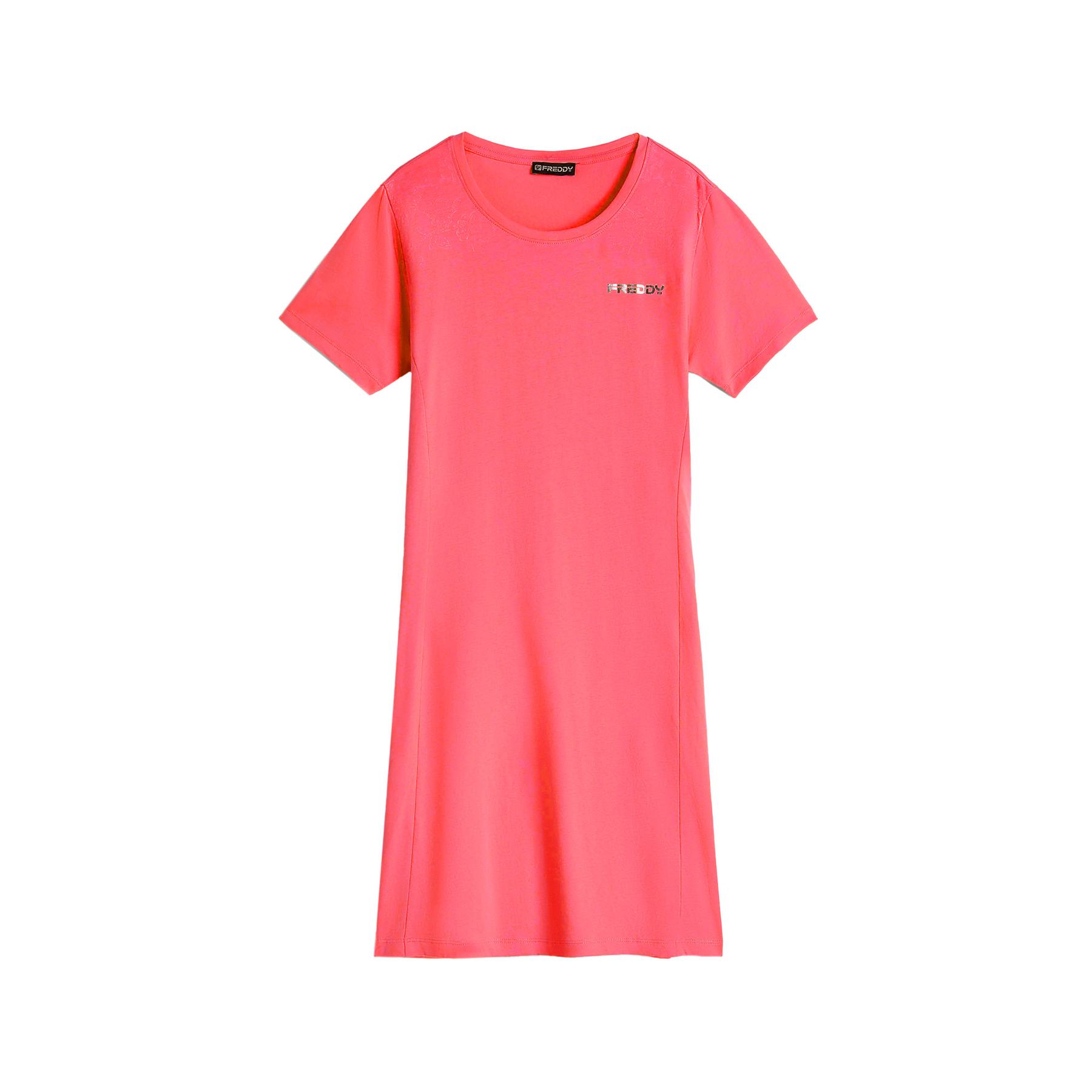 8058278846747 - T-Shirt Kleid im Skater-Stil mit tonal Paisley-Druck an den Schultern für Damen Freddy