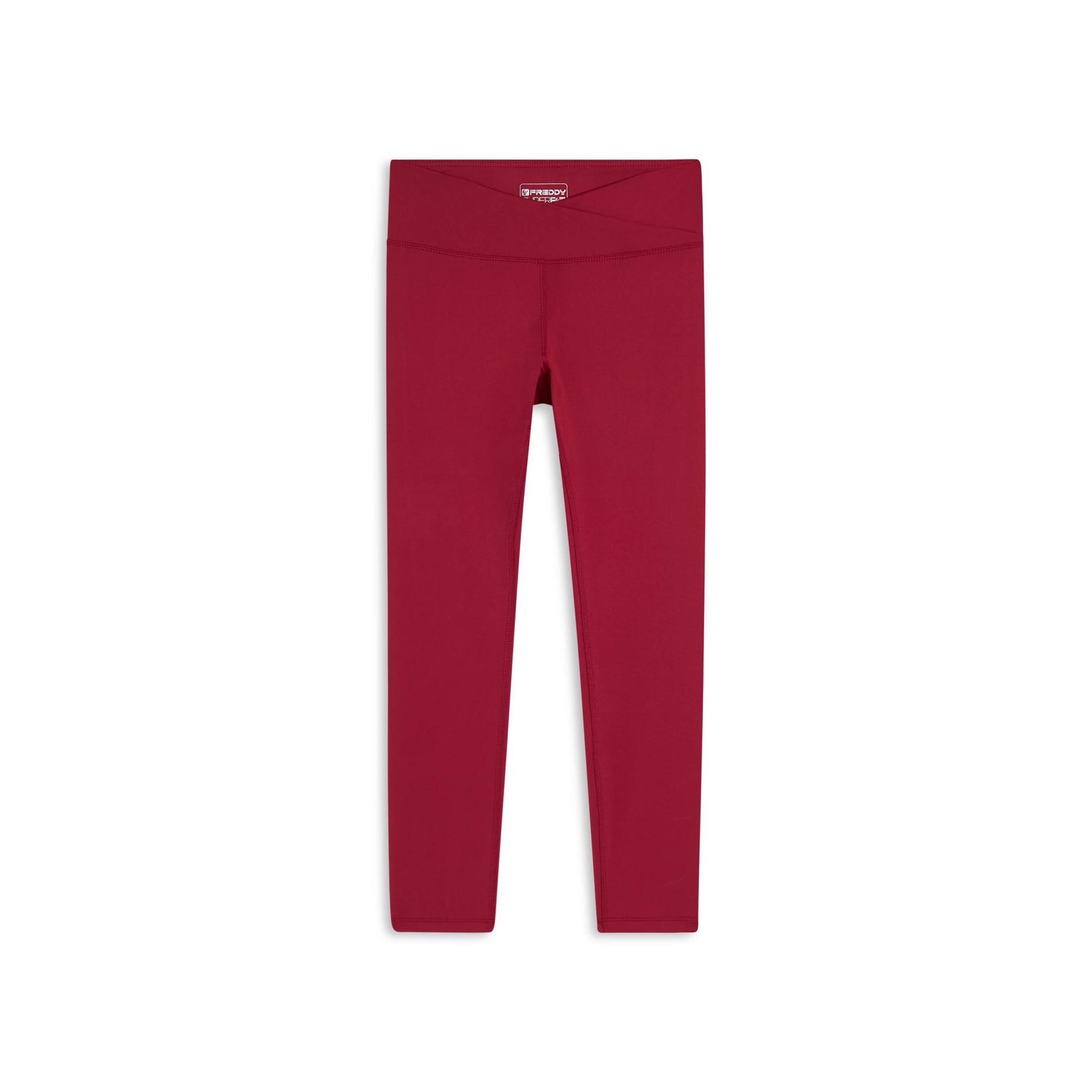 Legging sportivo 7/8 traspirante vita classica donna