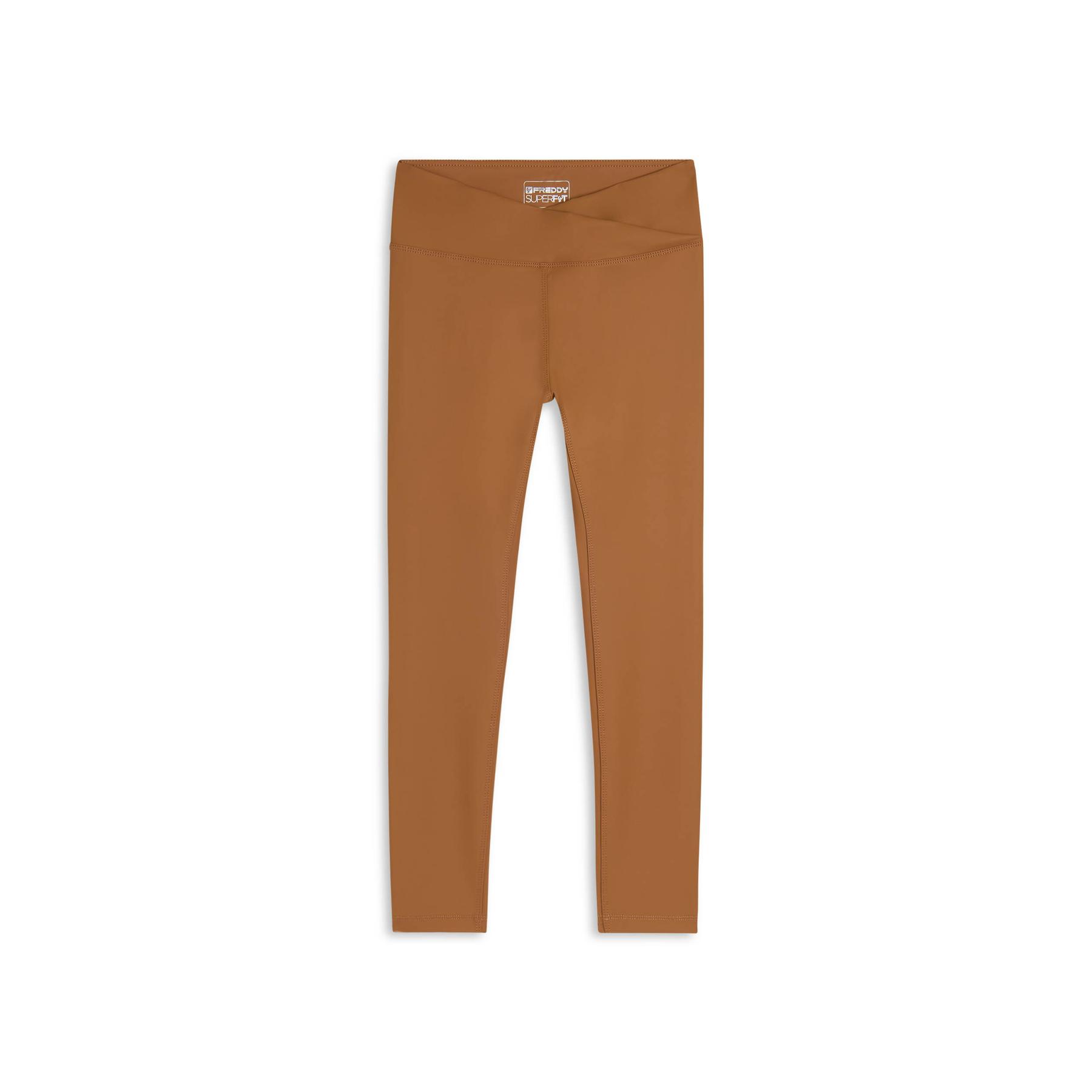 Leggings 7/8 classici effetto pelle donna