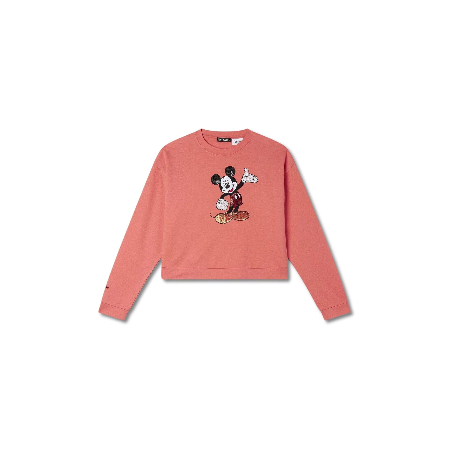 8034170230396 - Damen Sweatshirt aus French Terry mit Print Freddy 8034170230396 - Damen Sweatshirt aus French Terry mit Print Freddy