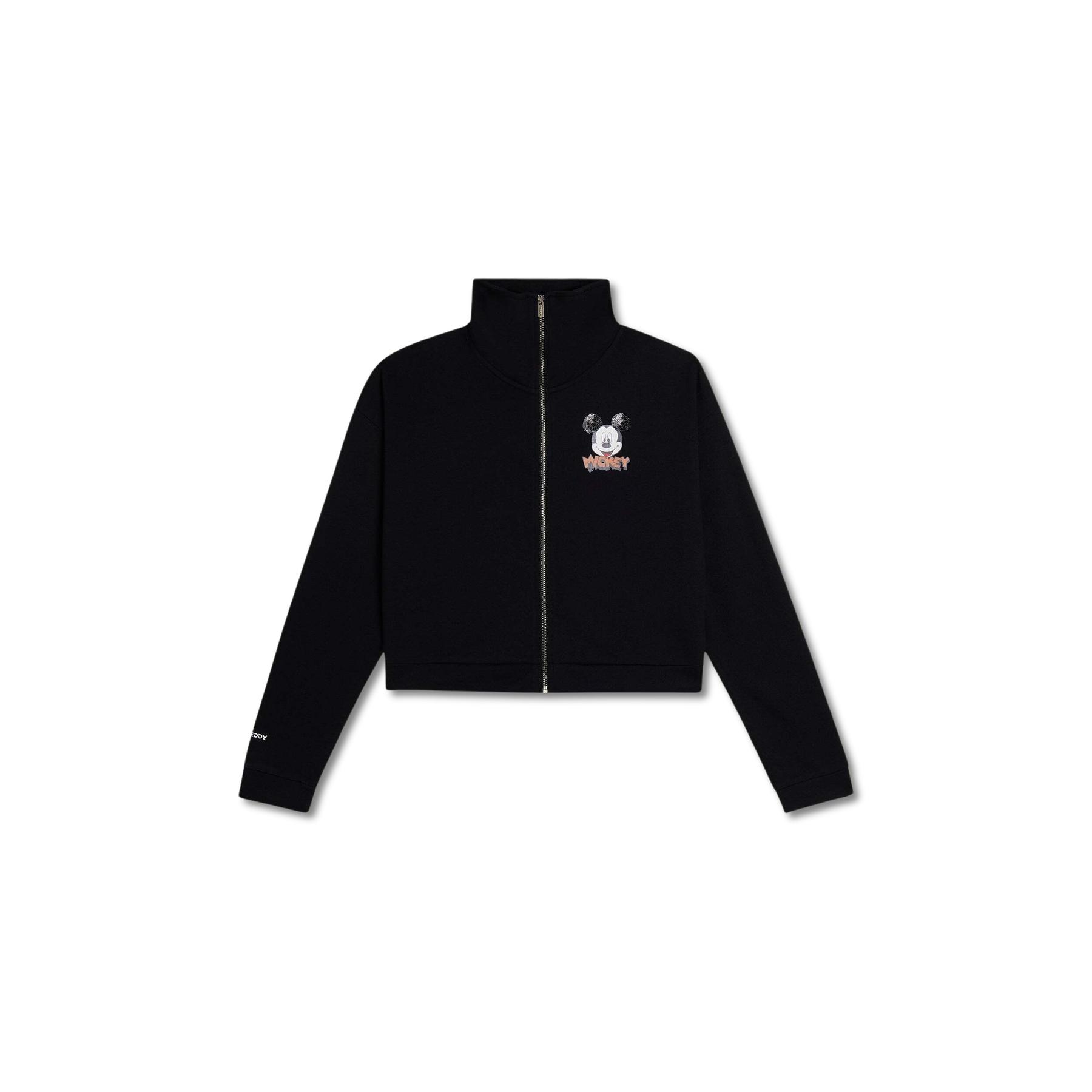 8034170736423 - Sweatshirt mit Reißverschluss Damen French Terry