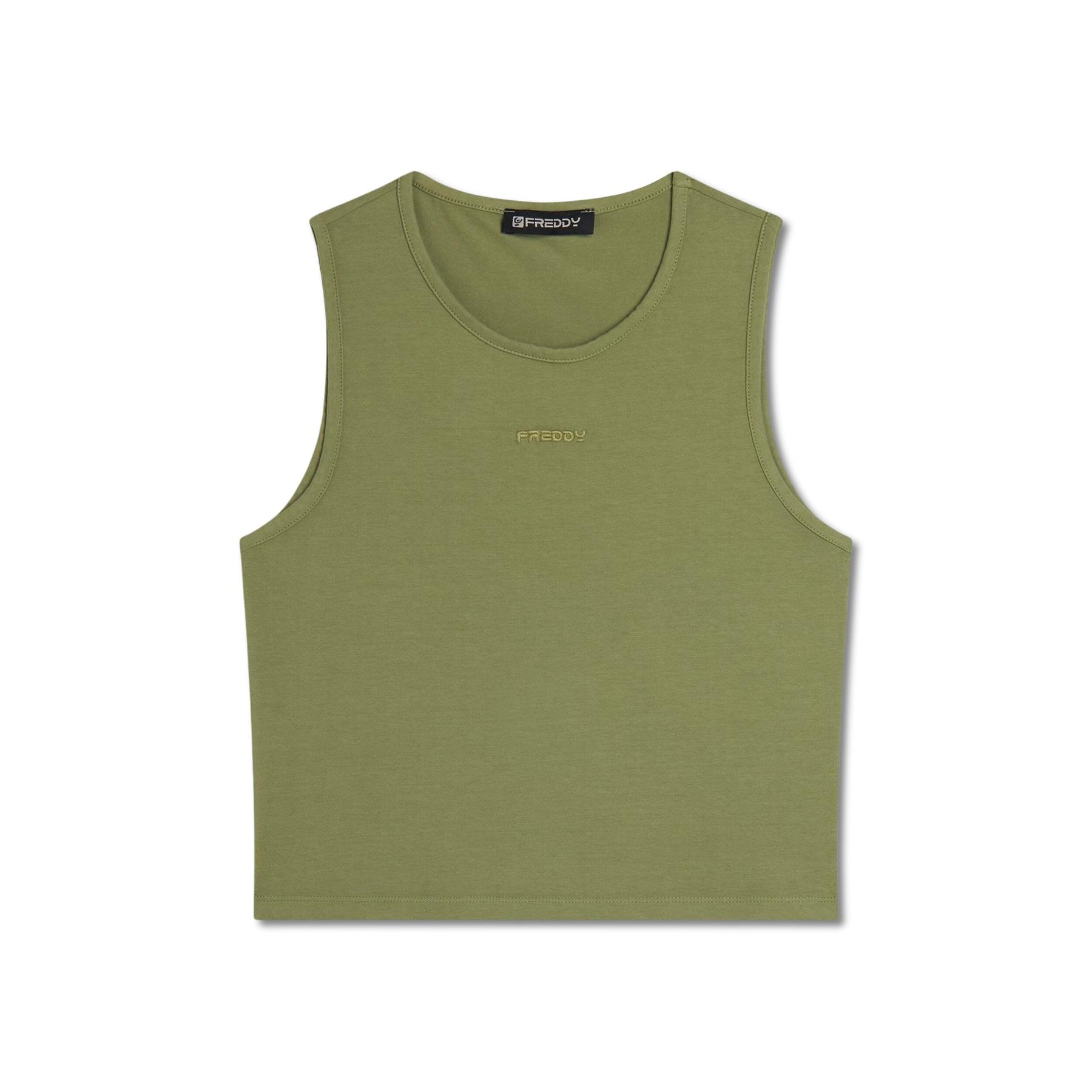 8058278990440 - Kurzes Jersey-Top für Damen Freddy