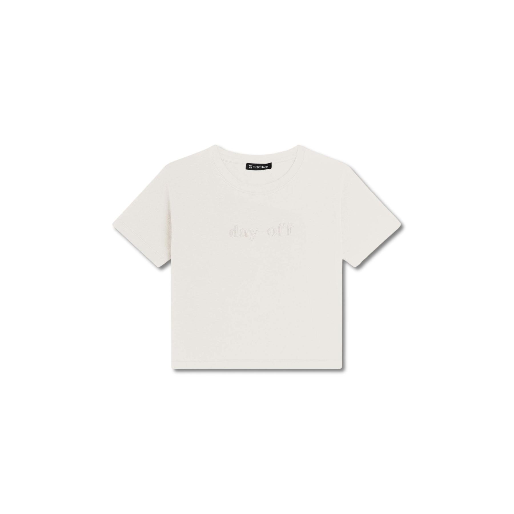 8034170049202 - Kurzes T-Shirt mit Rundhalsausschnitt für Frauen Freddy