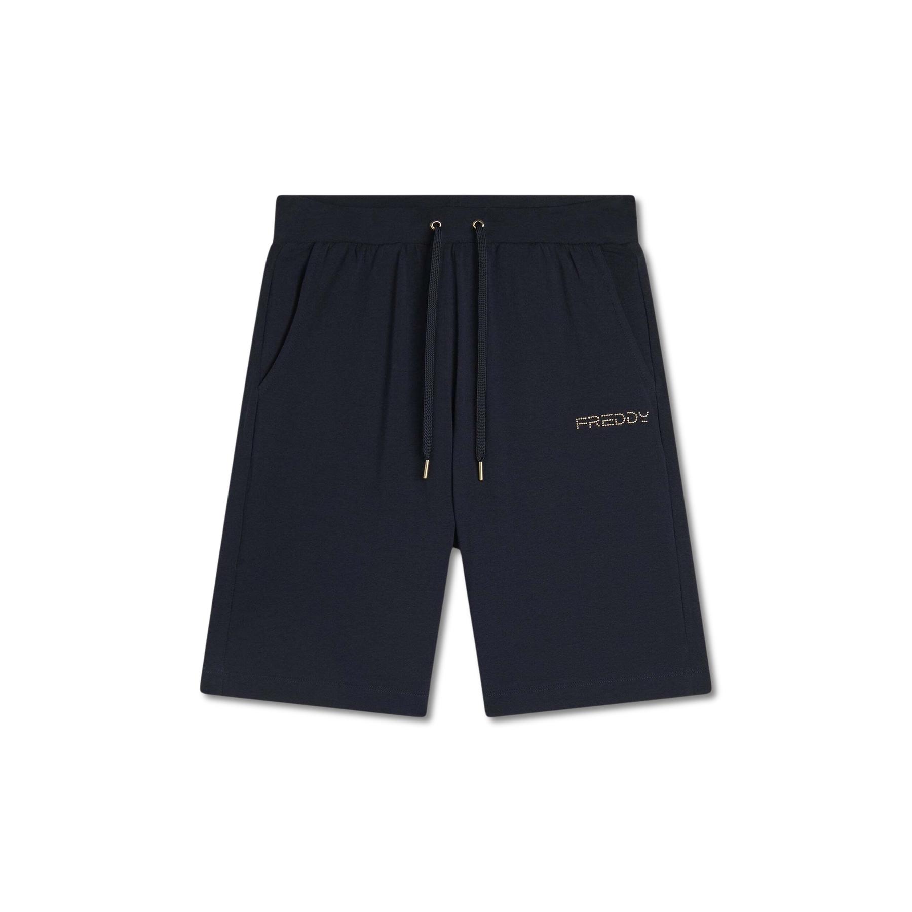 8034170015962 - Jersey-Bermudas mit Logo für Damen Freddy 8034170015962 - Jersey-Bermudas mit Logo für Damen Freddy