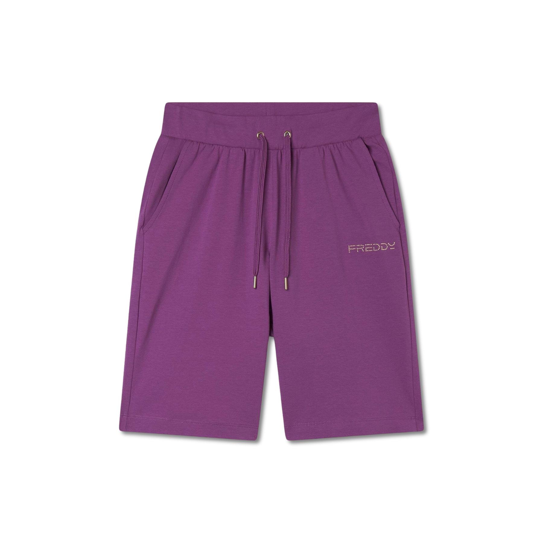 8034170016013 - Jersey-Bermudas mit Logo für Damen Freddy