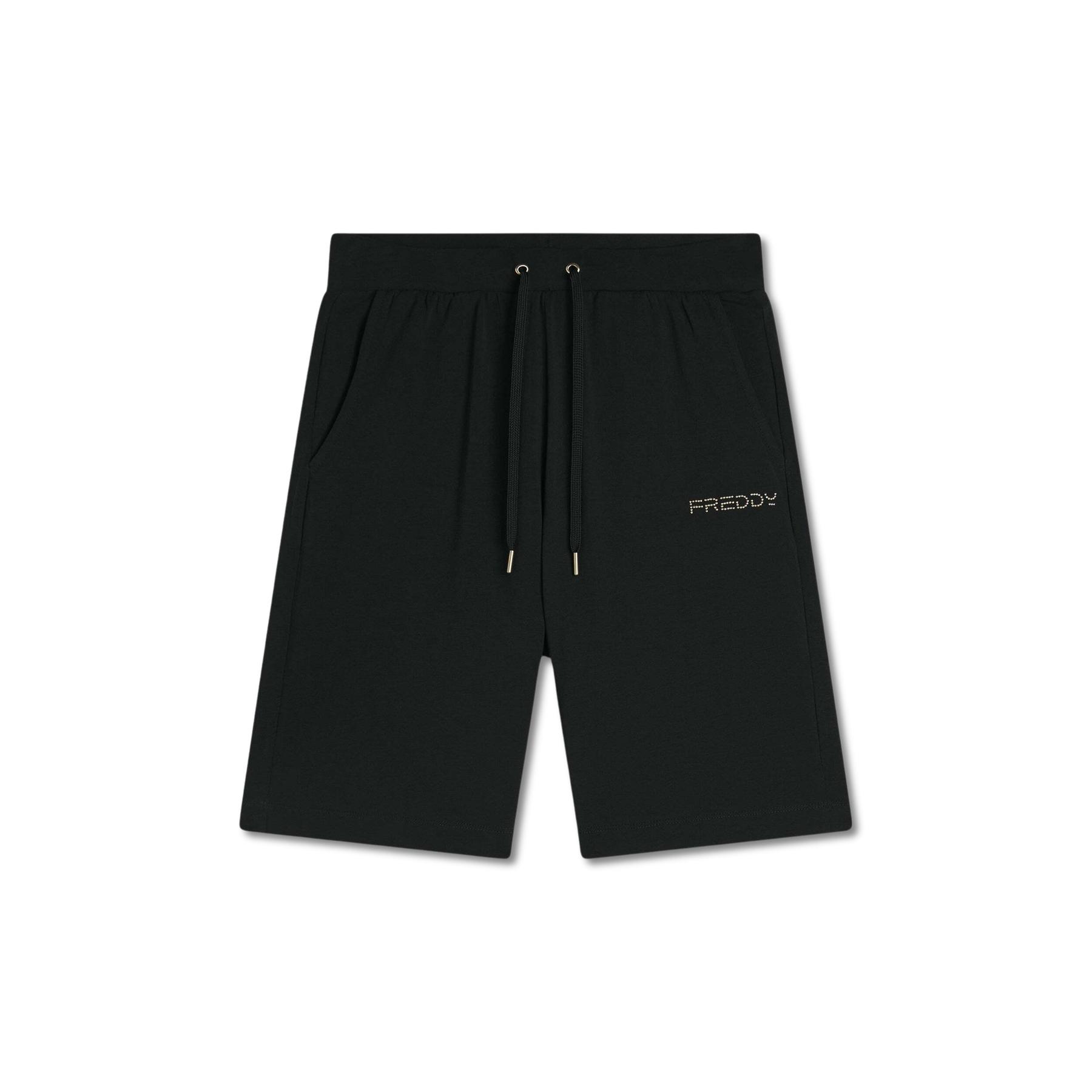 8034170191406 - Jersey-Bermudas mit Logo für Damen Freddy 8034170191406 - Jersey-Bermudas mit Logo für Damen Freddy