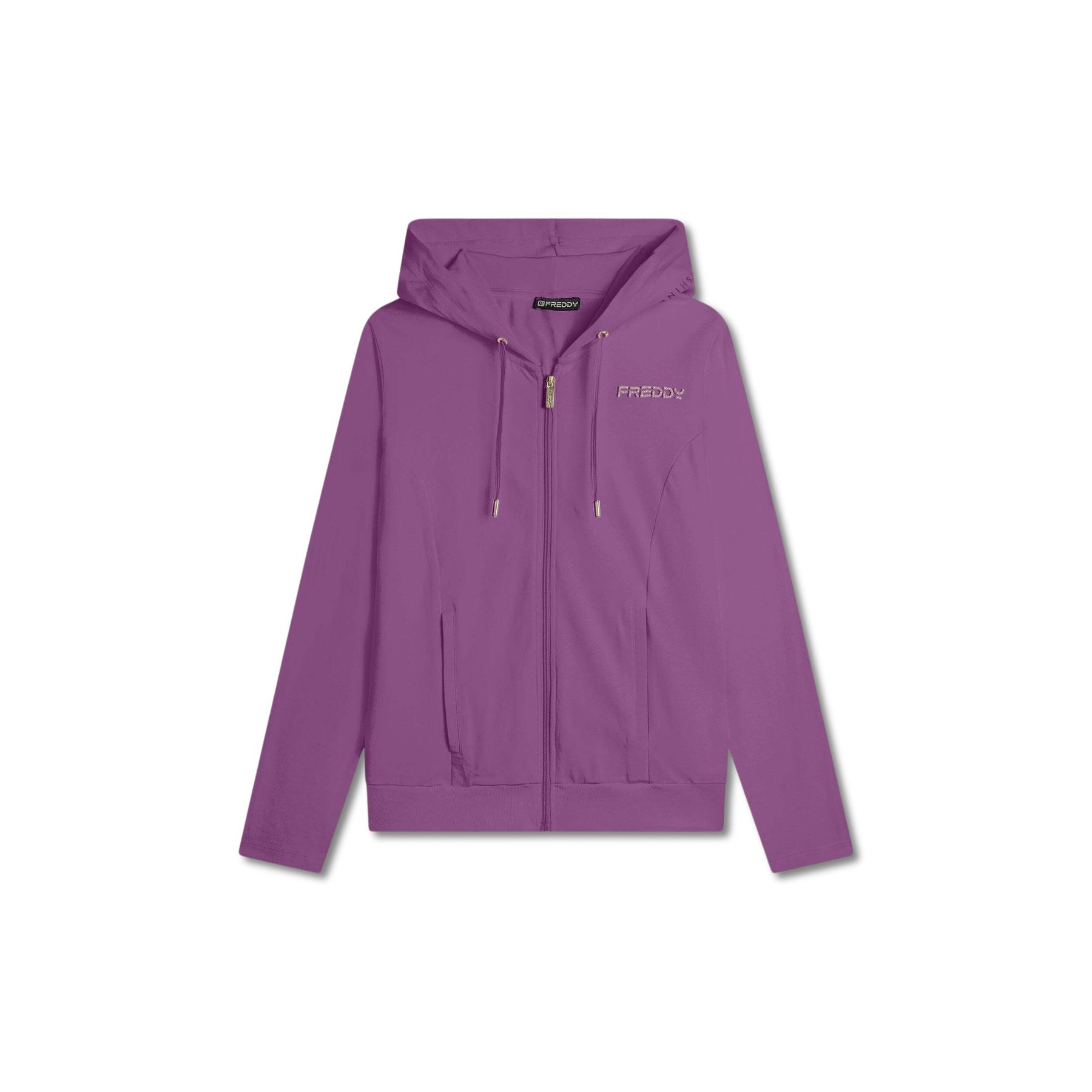 8034170192137 - Damen Kapuzen-Sweatshirt aus Jersey Time To Shine