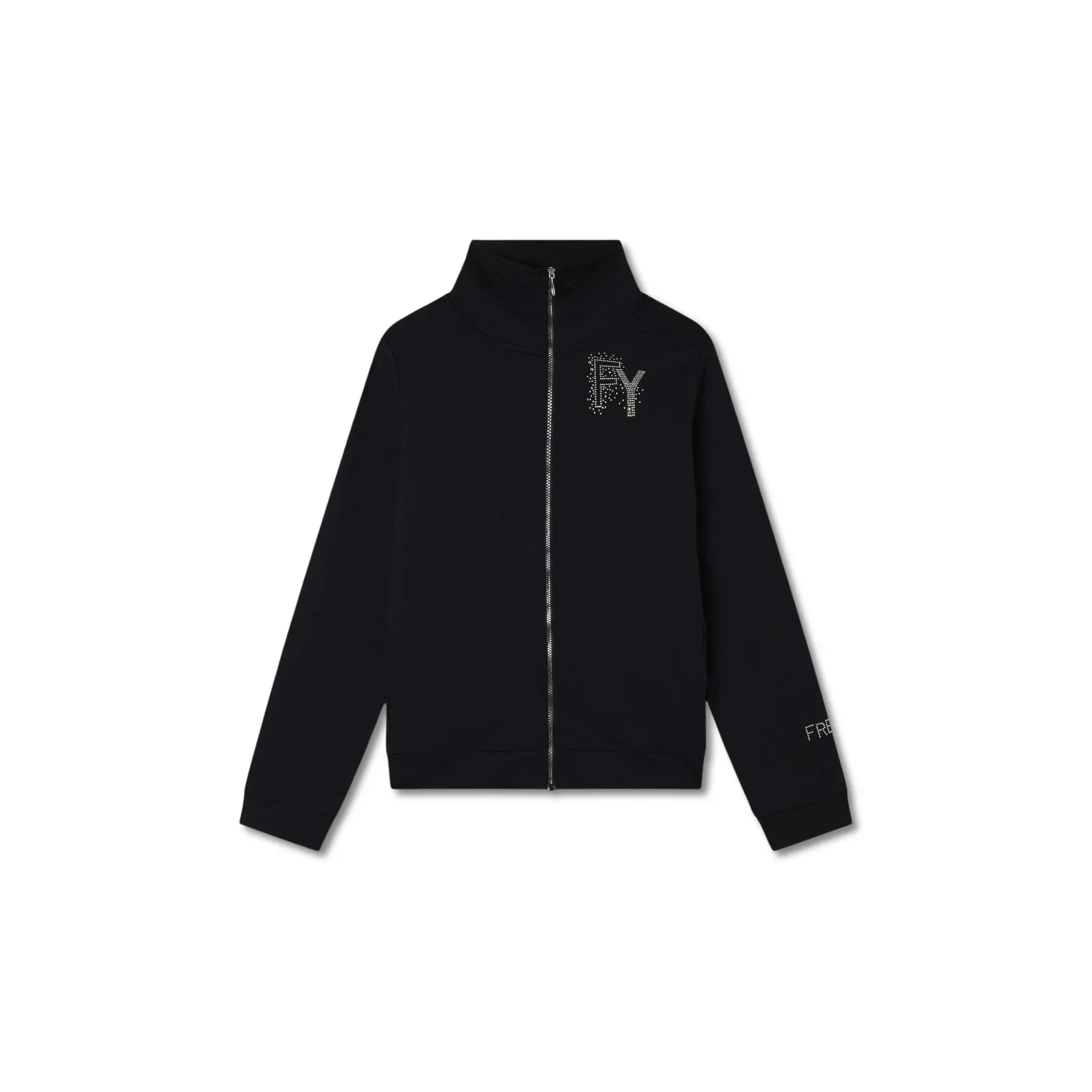 8034170070145 - Sweatshirt mit Reißverschluss Damen French Terry