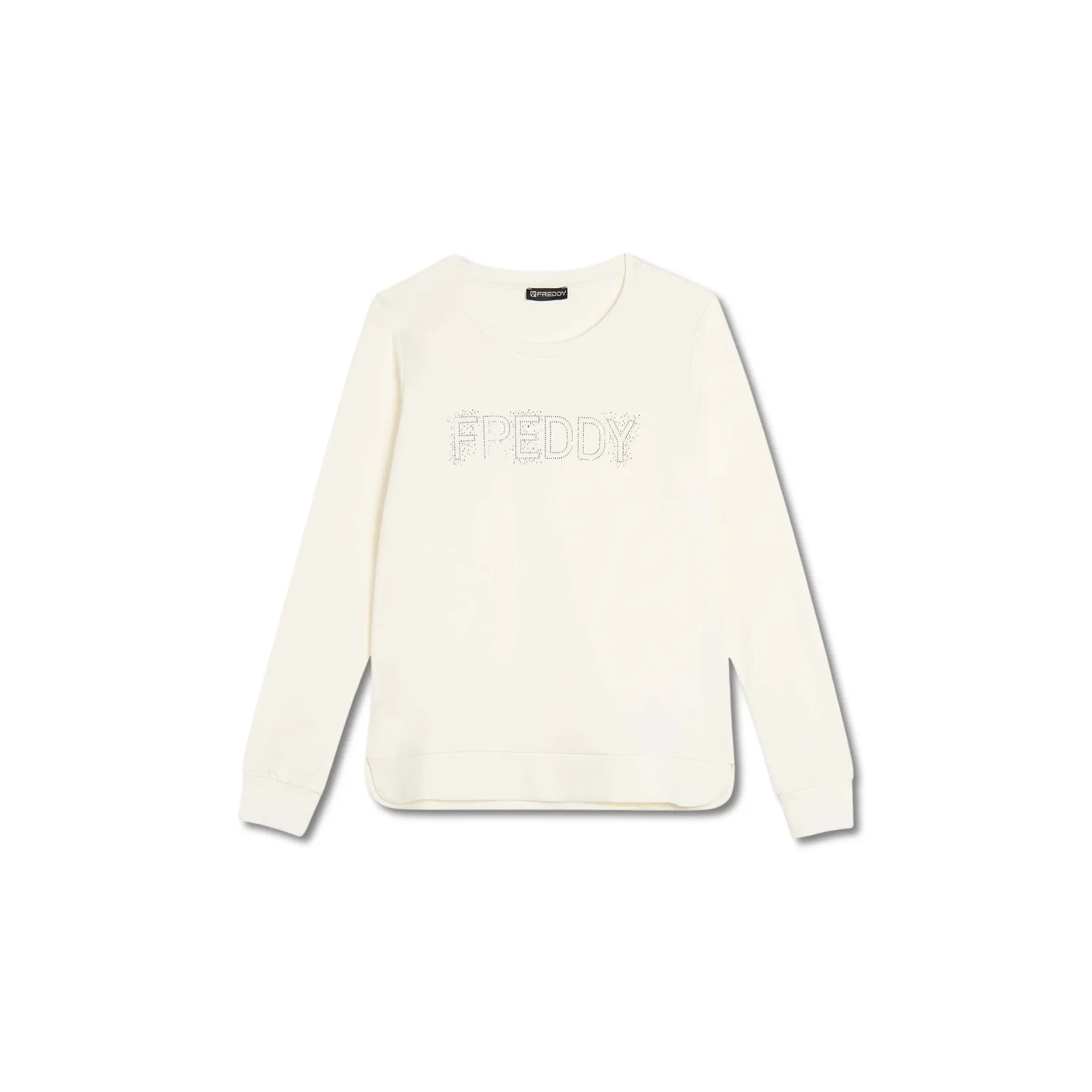 8034170195343 - Sweatshirt mit Logo aus French-Terry für Damen Freddy 8034170195343 - Sweatshirt mit Logo aus French-Terry für Damen Freddy