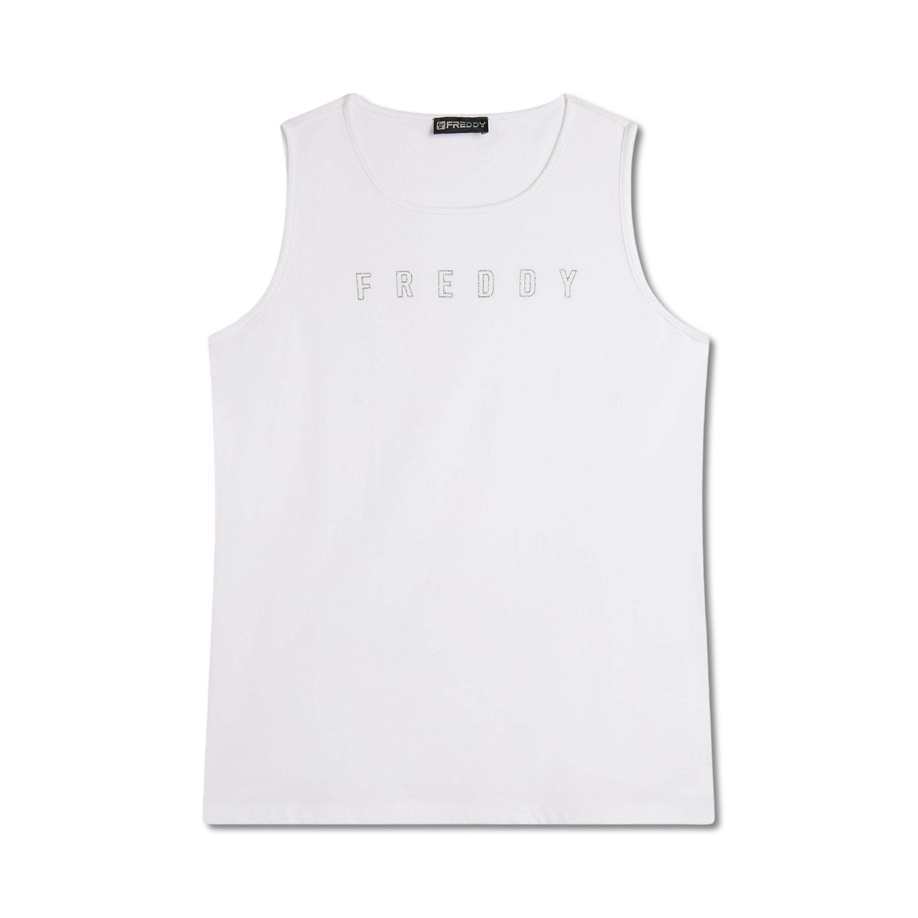 8034170099672 - Damen Jersey Rundhals-Top Freddy