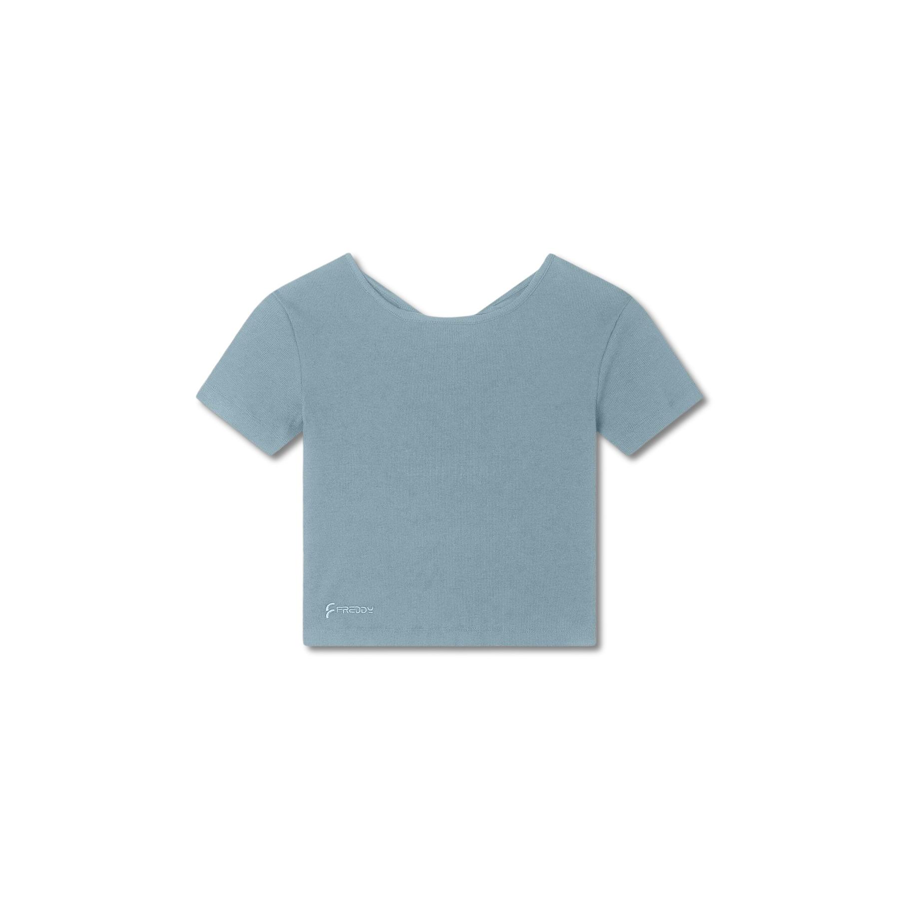 8034170235629 - Damen Slim-T-Shirt aus Baumwolle Freddy