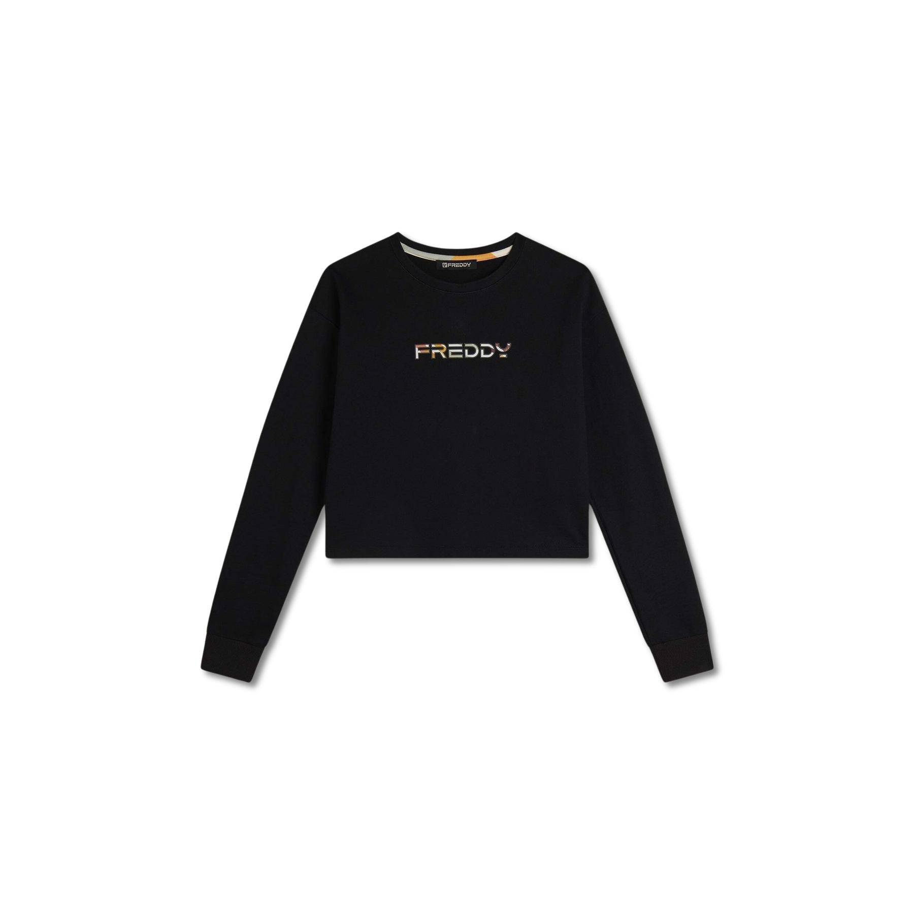 8034170098514 - Kurzer Damen-Sweatshirt Freddy 8034170098514 - Kurzer Damen-Sweatshirt Freddy