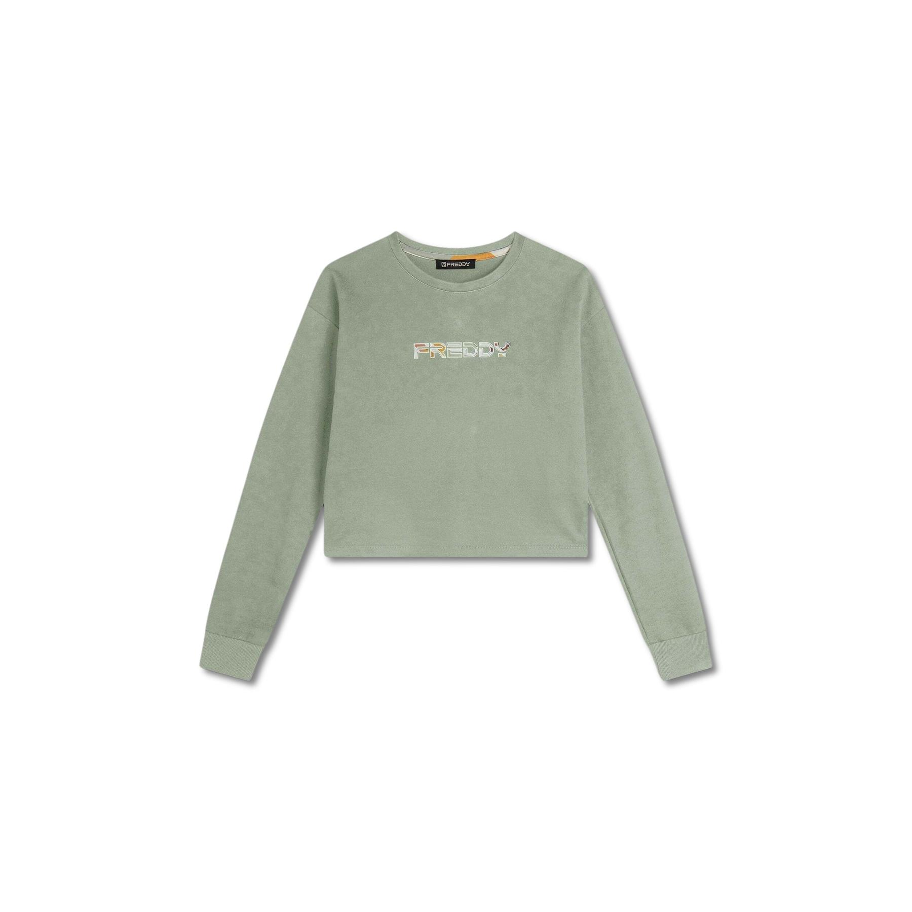 8034170221103 - Kurzer Damen-Sweatshirt Freddy