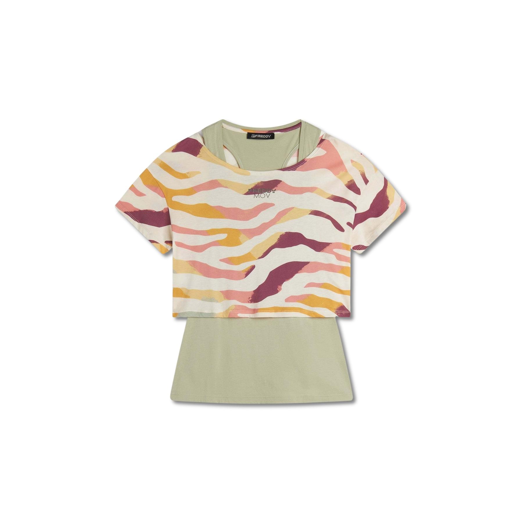 8034170098958 - Kurzes T-Shirt und Tanktop für Frauen Movement 8034170098958 - Kurzes T-Shirt und Tanktop für Frauen Movement