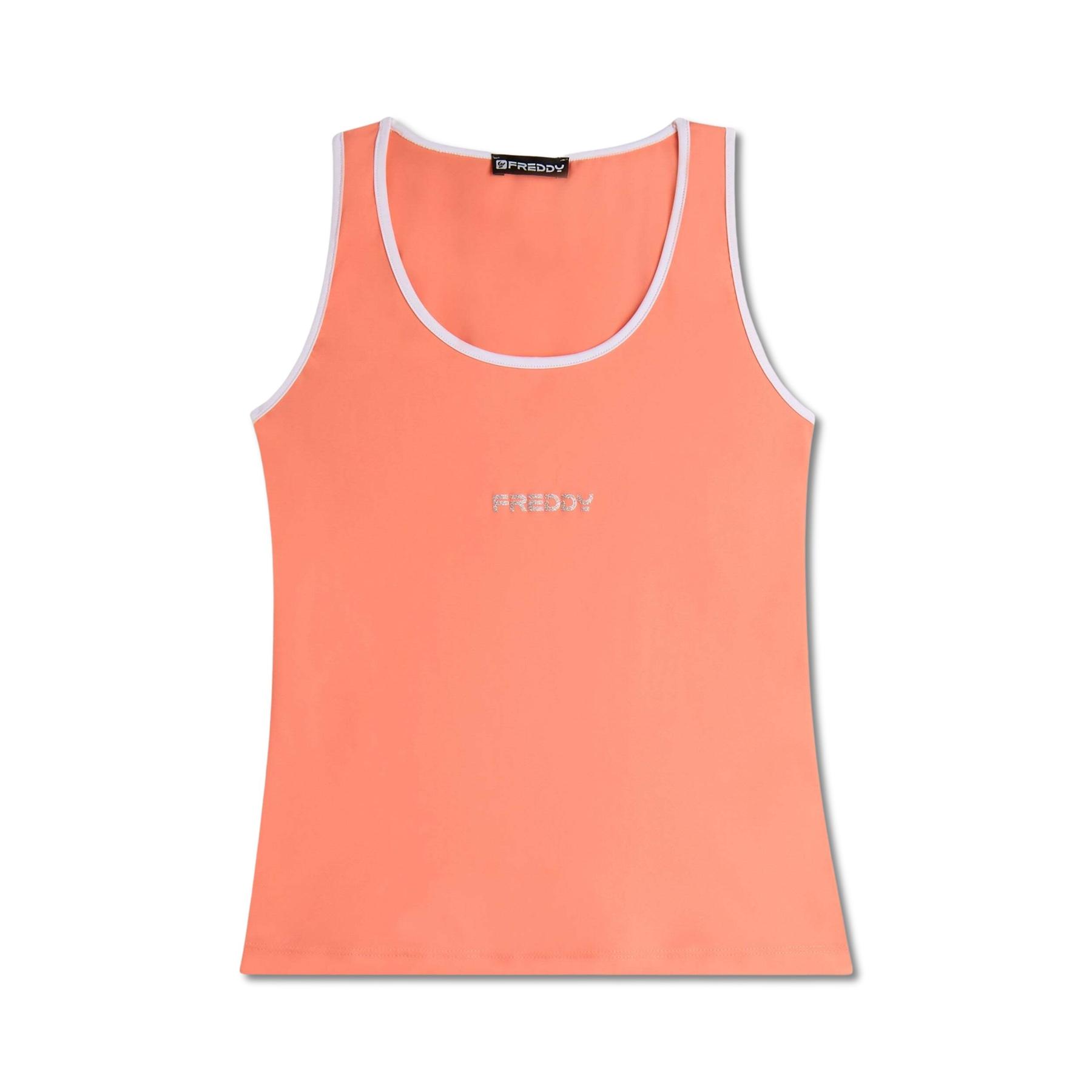 Canotta contrastata da donna