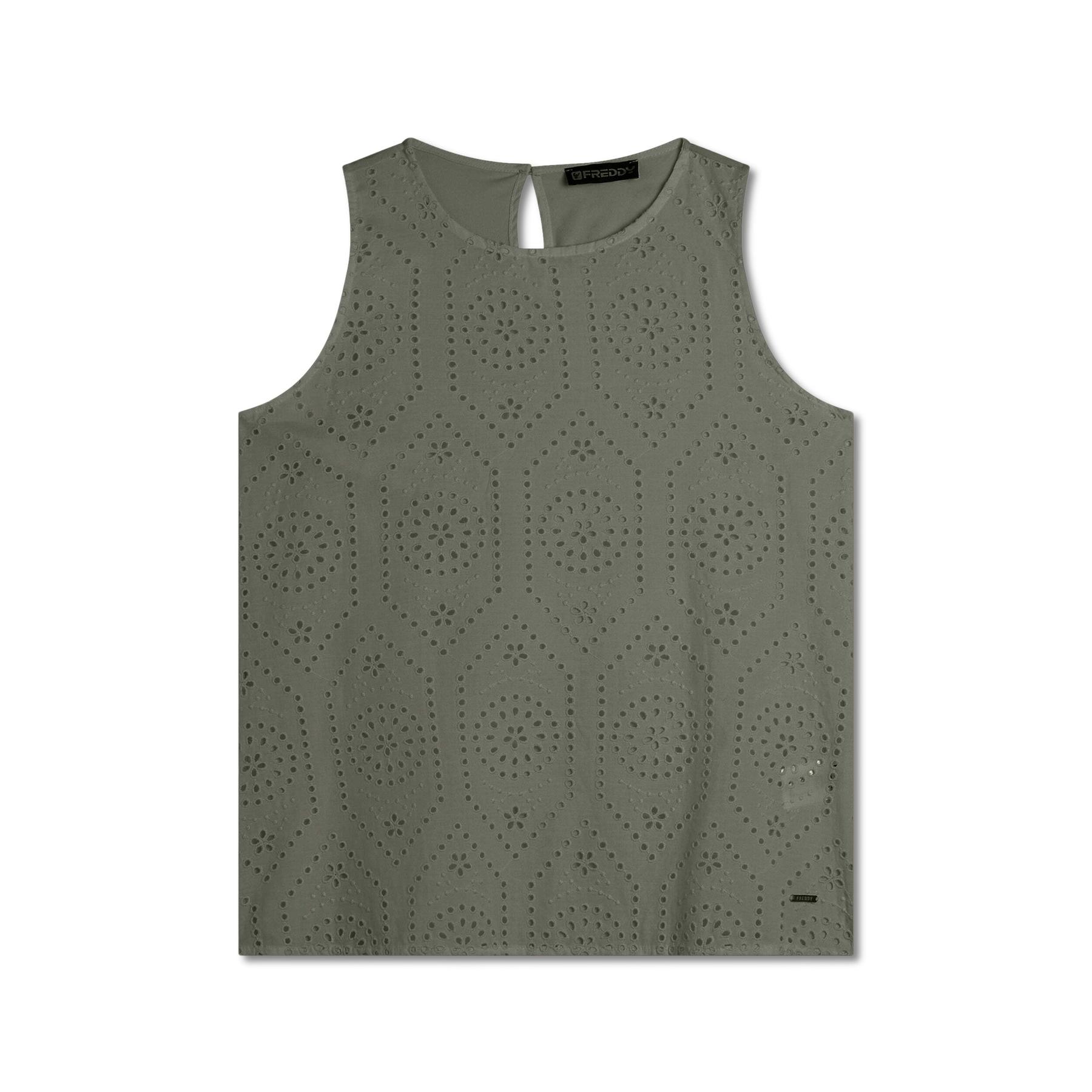 8034170232239 - Frauenbesticktes Tanktop Freddy